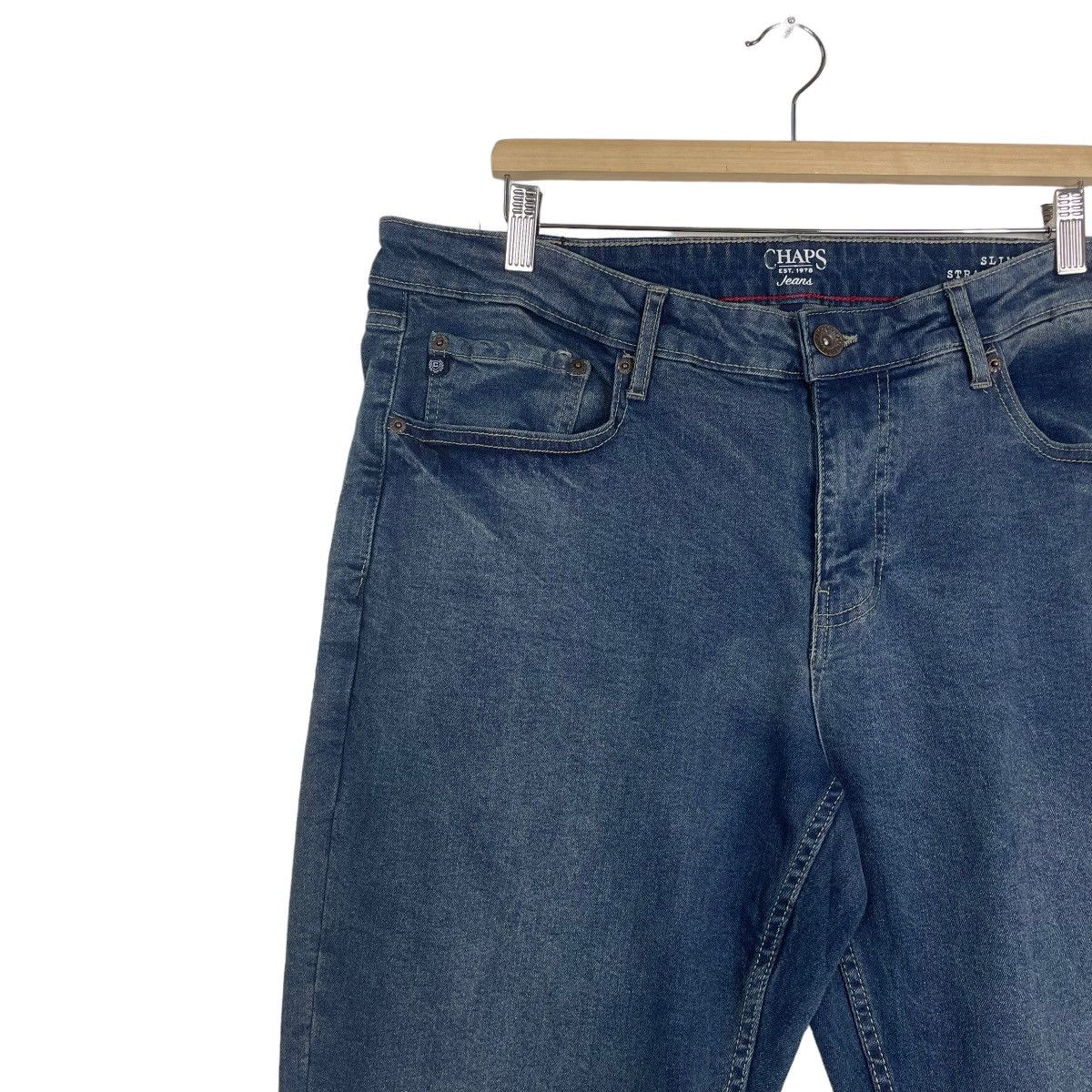 Chaps Ralph Lauren Chaps Ralph Lauren Denim Jean Slim Fit Cutting Size US 40 / EU 56 - 6 Thumbnail