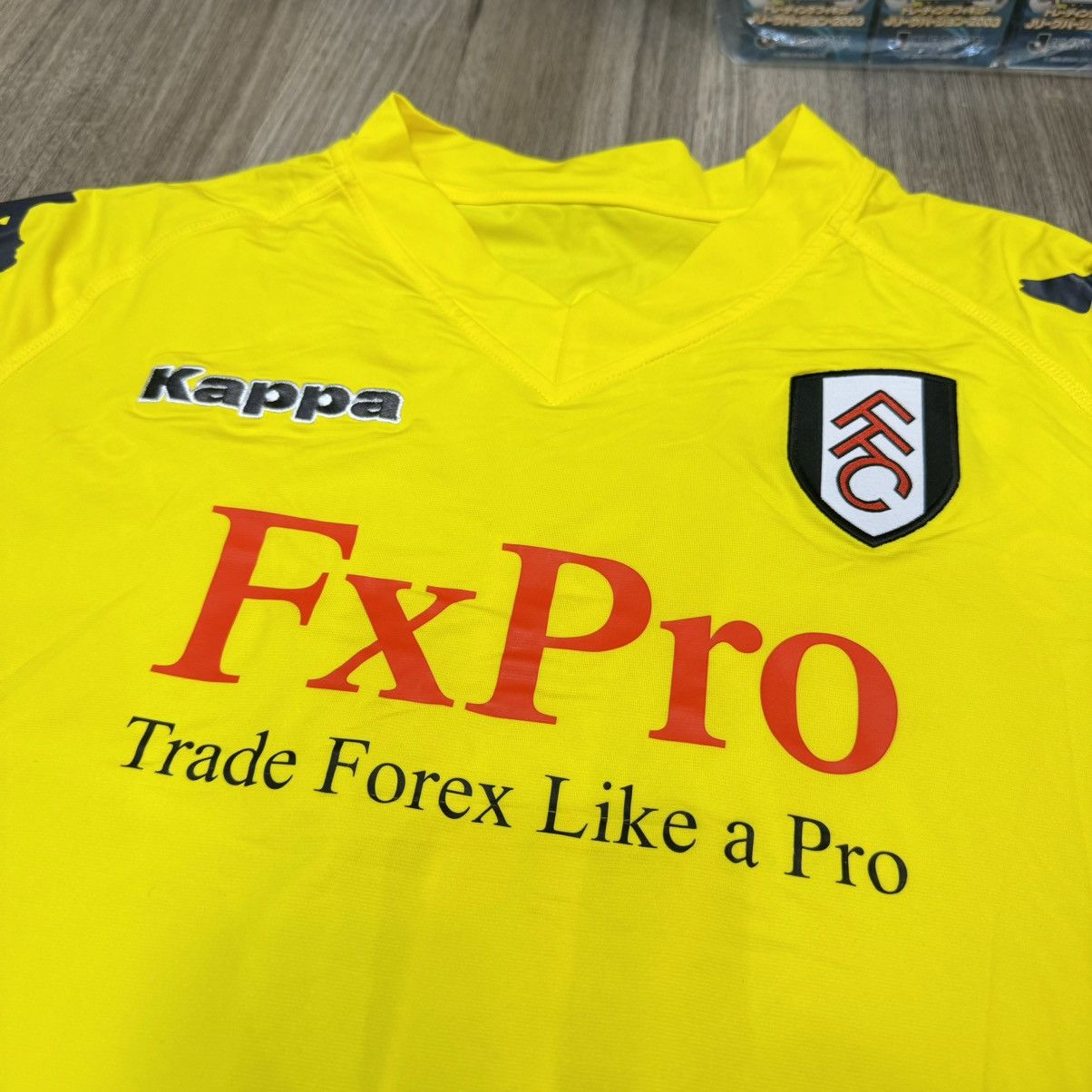Kappa Fulham 10/11 player issue goalkeeper shirt #1 Schwarzer(bnwt Size US XXL / EU 58 / 5 - 3 Thumbnail