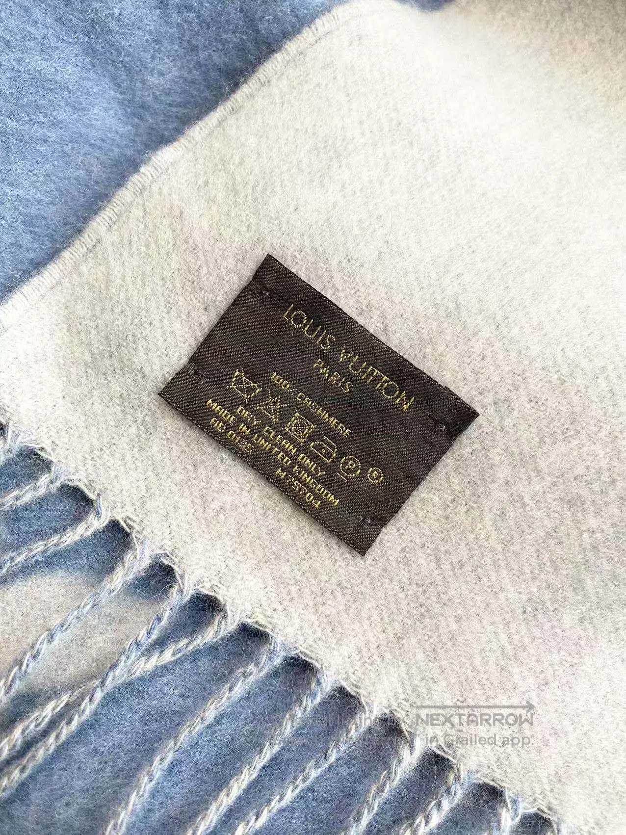 Louis Vuitton Louis Vuitton Reversible cashmere fringed scarf| Size ONE SIZE - 6 Thumbnail