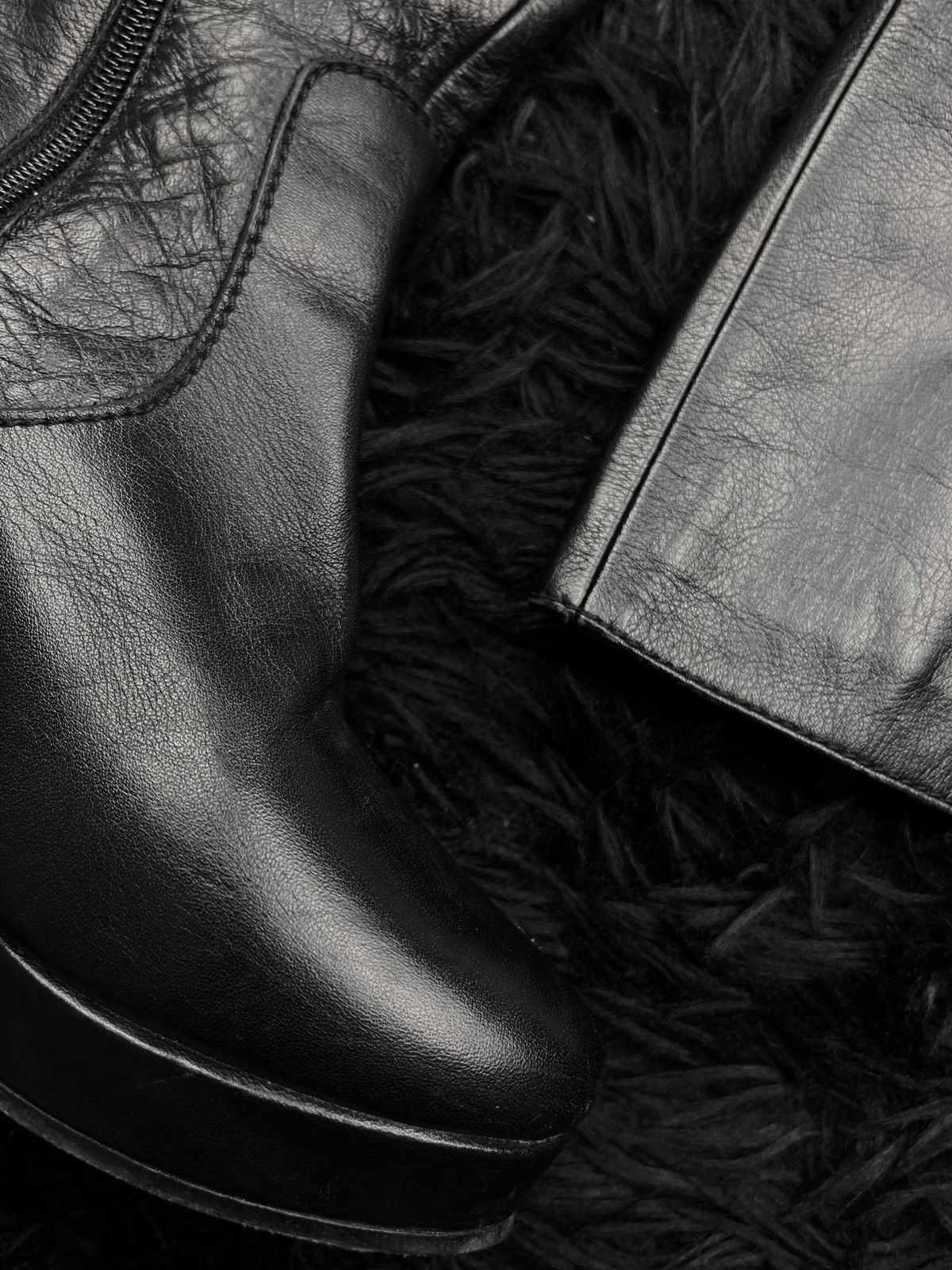 Isabel Marant Isabel Marant Style Avant Garde Platform Leather Boots Size US 6 / IT 36 - 3 Thumbnail