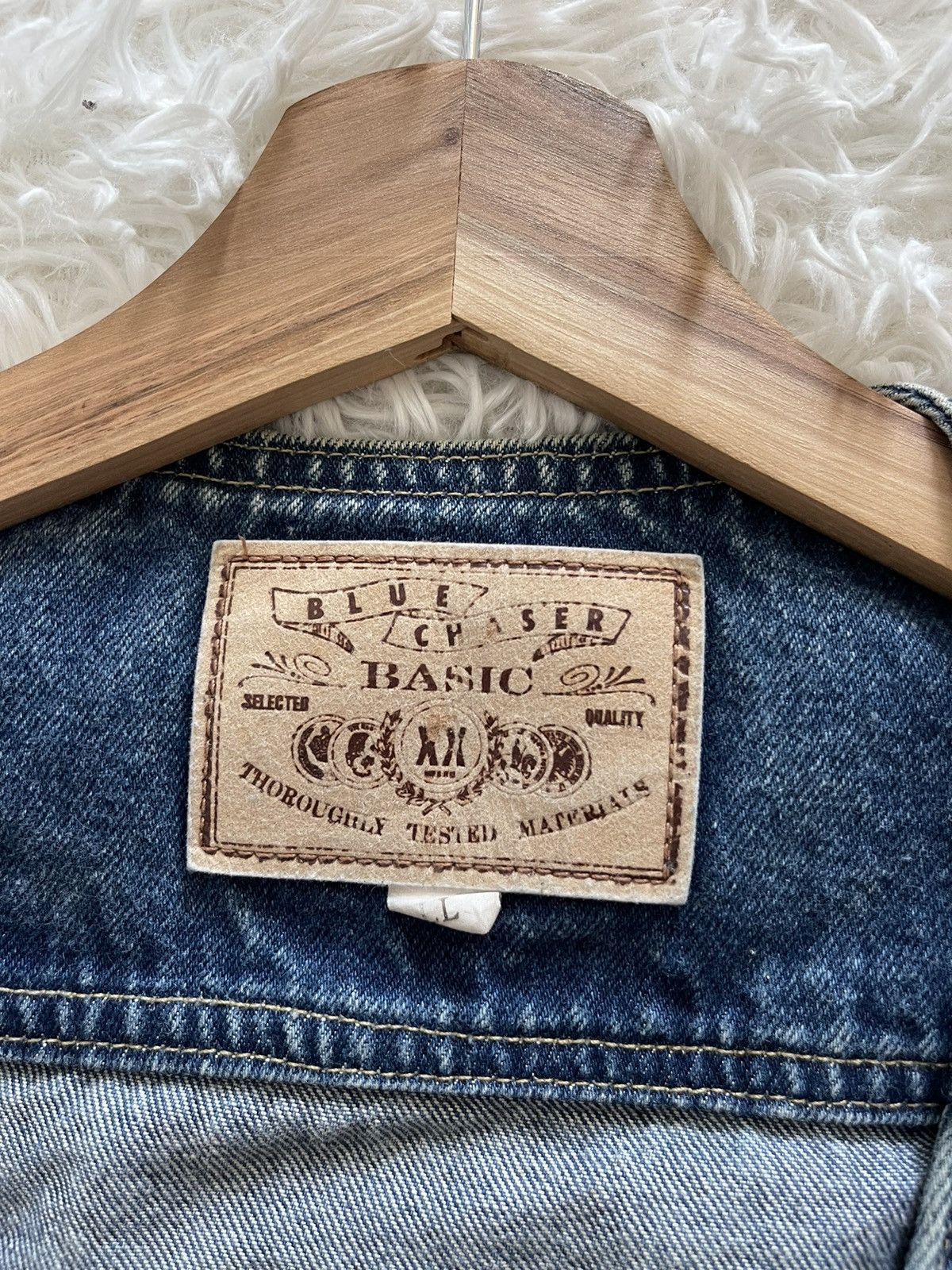 Japanese Blue Chaser Tactical Multipocket Denim Vest