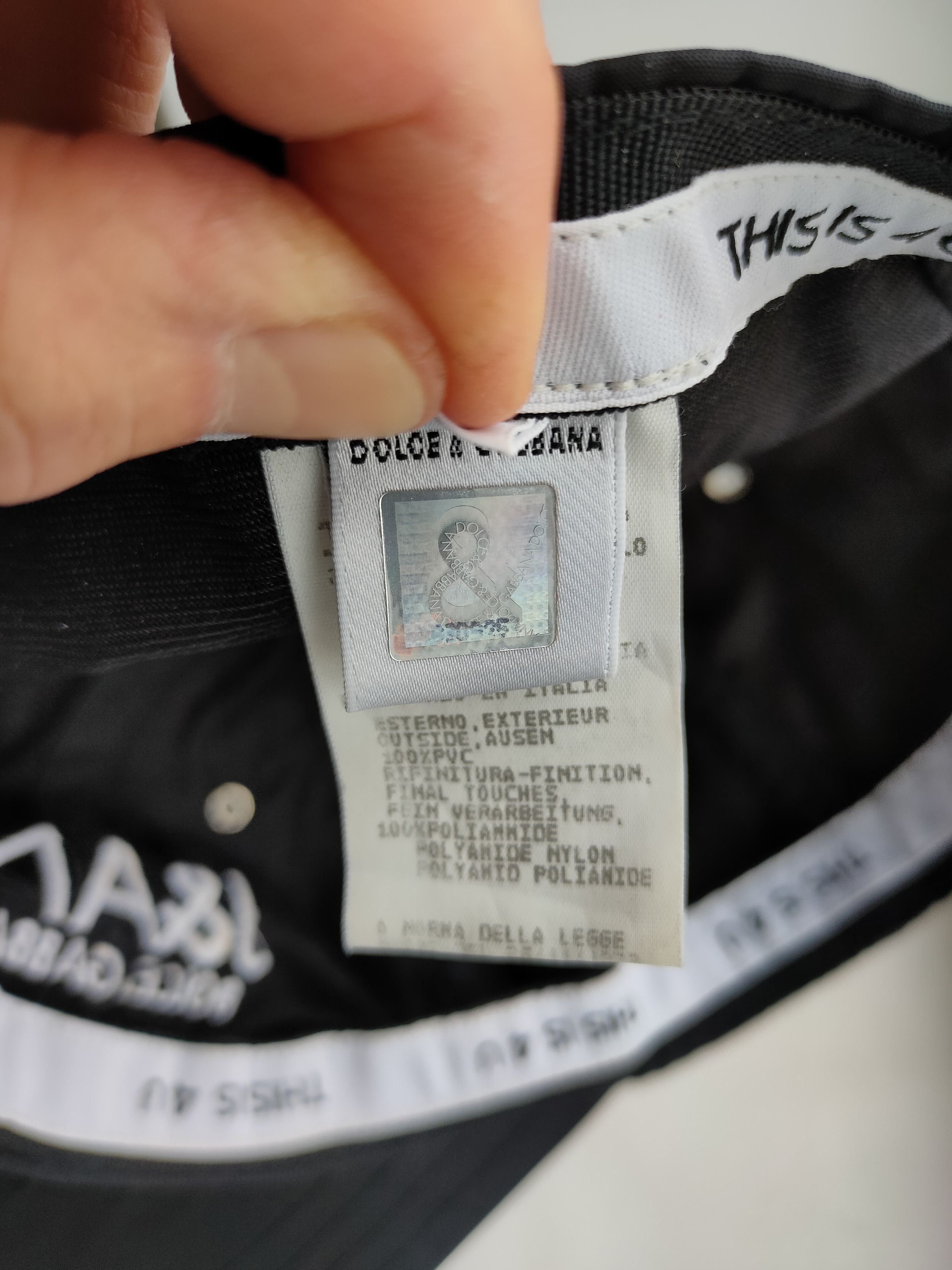Dolce & Gabbana Vintage 90s Dolce Gabbana Nylon D&G Jeans Cap Hat Size ONE SIZE - 12 Thumbnail