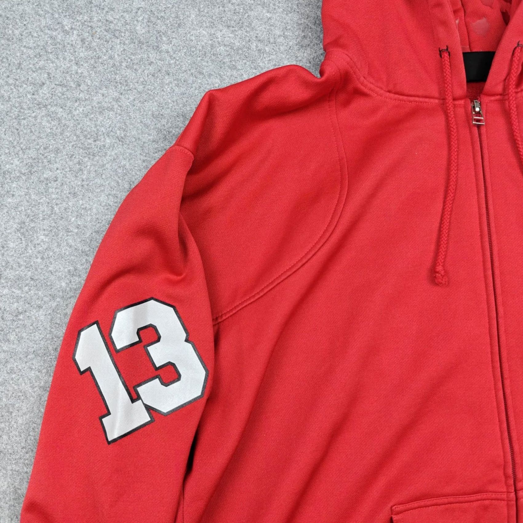World Industries VINTAGE World Industries Hoodie Mens XL Red Full Zip Fleece Skate Graphic Devil Size US XL / EU 56 / 4 - 4 Thumbnail