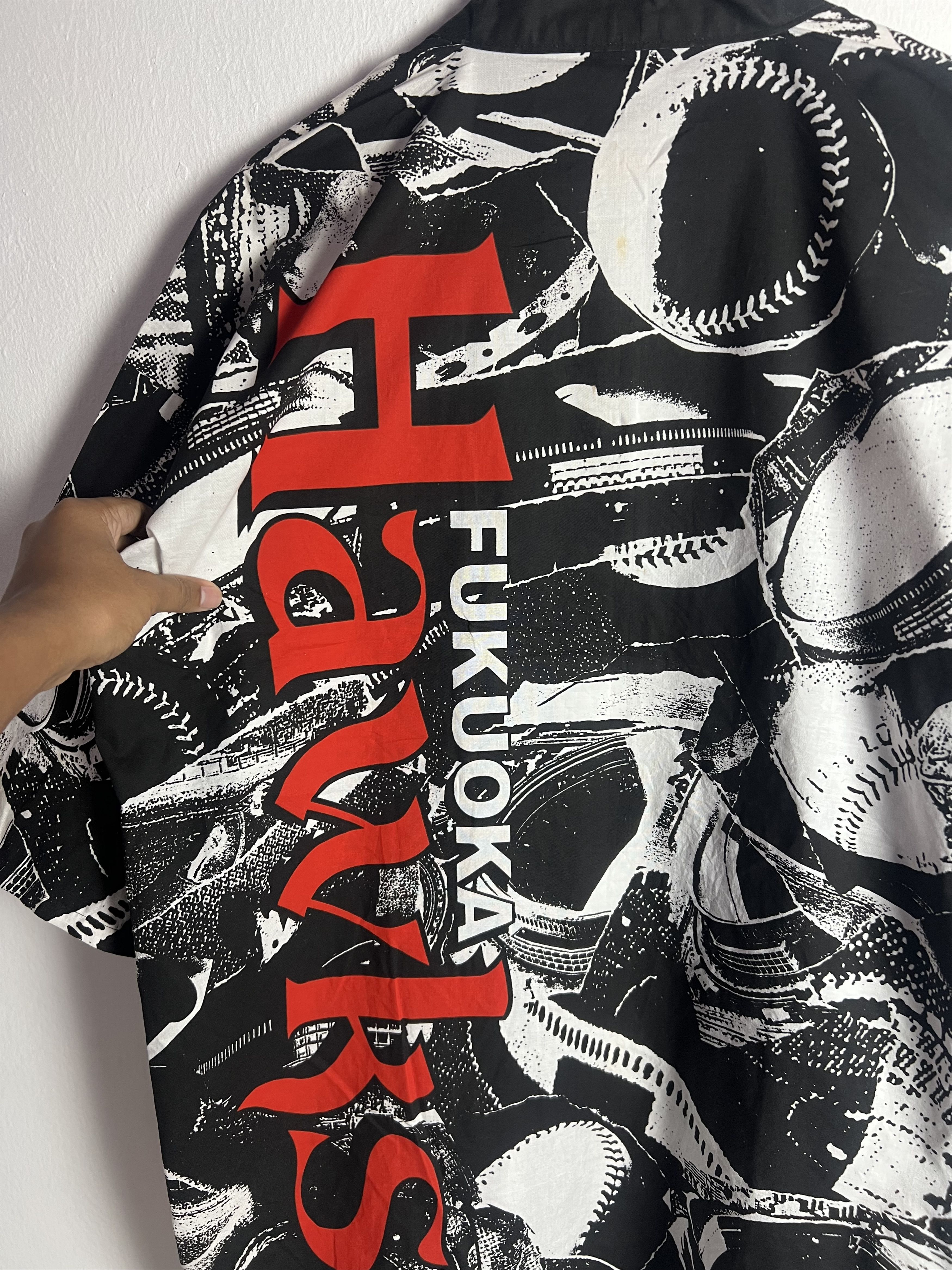 Vintage Vintage Fukuoka Daiei Hawks Kimono Size US L / EU 52-54 / 3 - 12 Thumbnail
