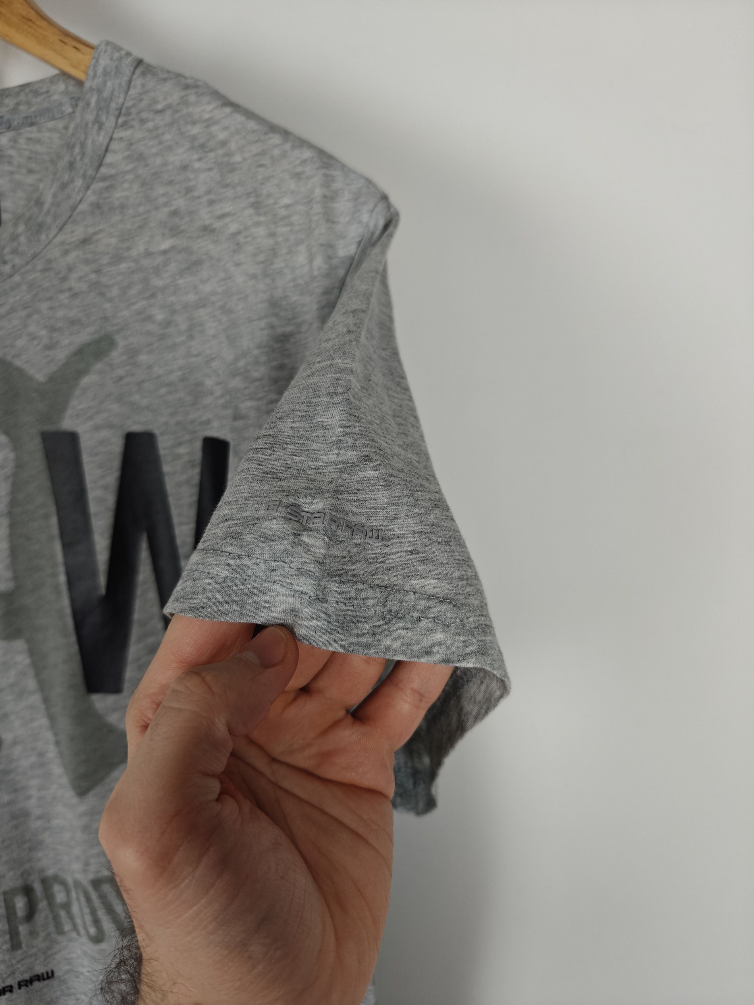 G-Star G-Star Raw T-Shirt Micolas R T Tee Crewneck Gray size M Size US M / EU 48-50 / 2 - 8 Thumbnail