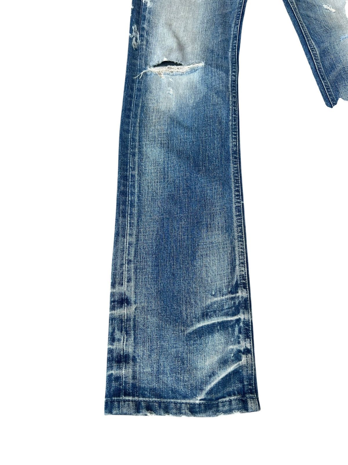 Neil Barrett Vintage Neil Barret Distressed Faded Denim Jeans Size US 29 - 6 Thumbnail