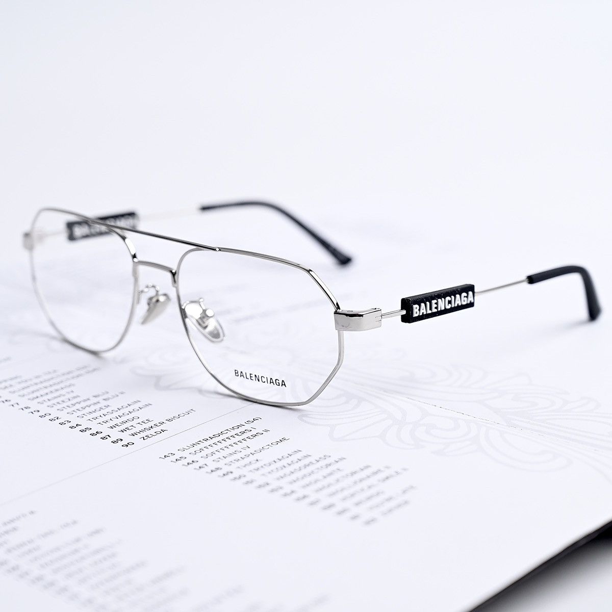 Balenciaga BALENCIAGA BB0117O 002 GLASSES Size ONE SIZE - 2 Thumbnail