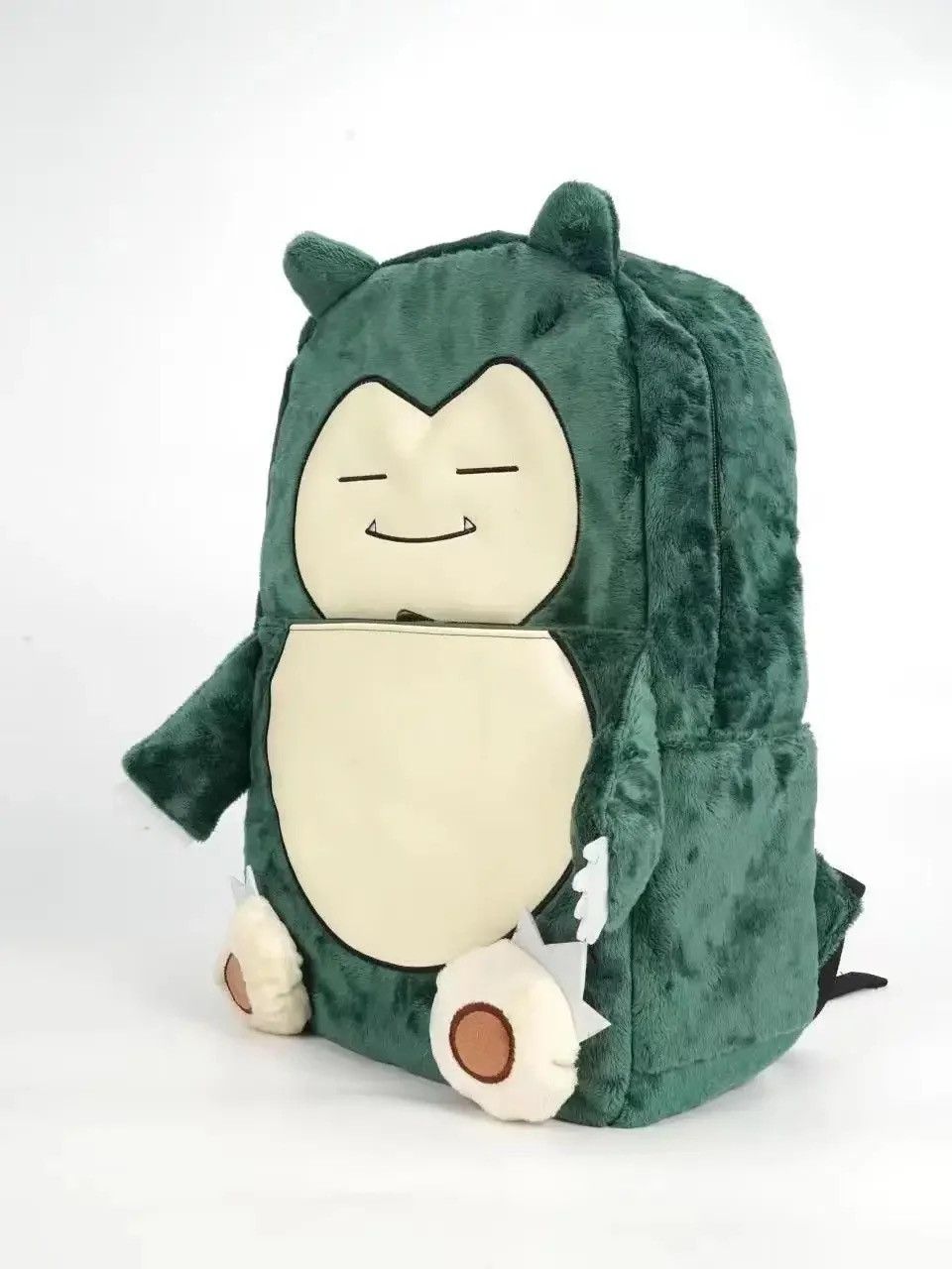 Japanese Brand Snorlax Green Plush Large Backpack Size ONE SIZE - 5 Thumbnail