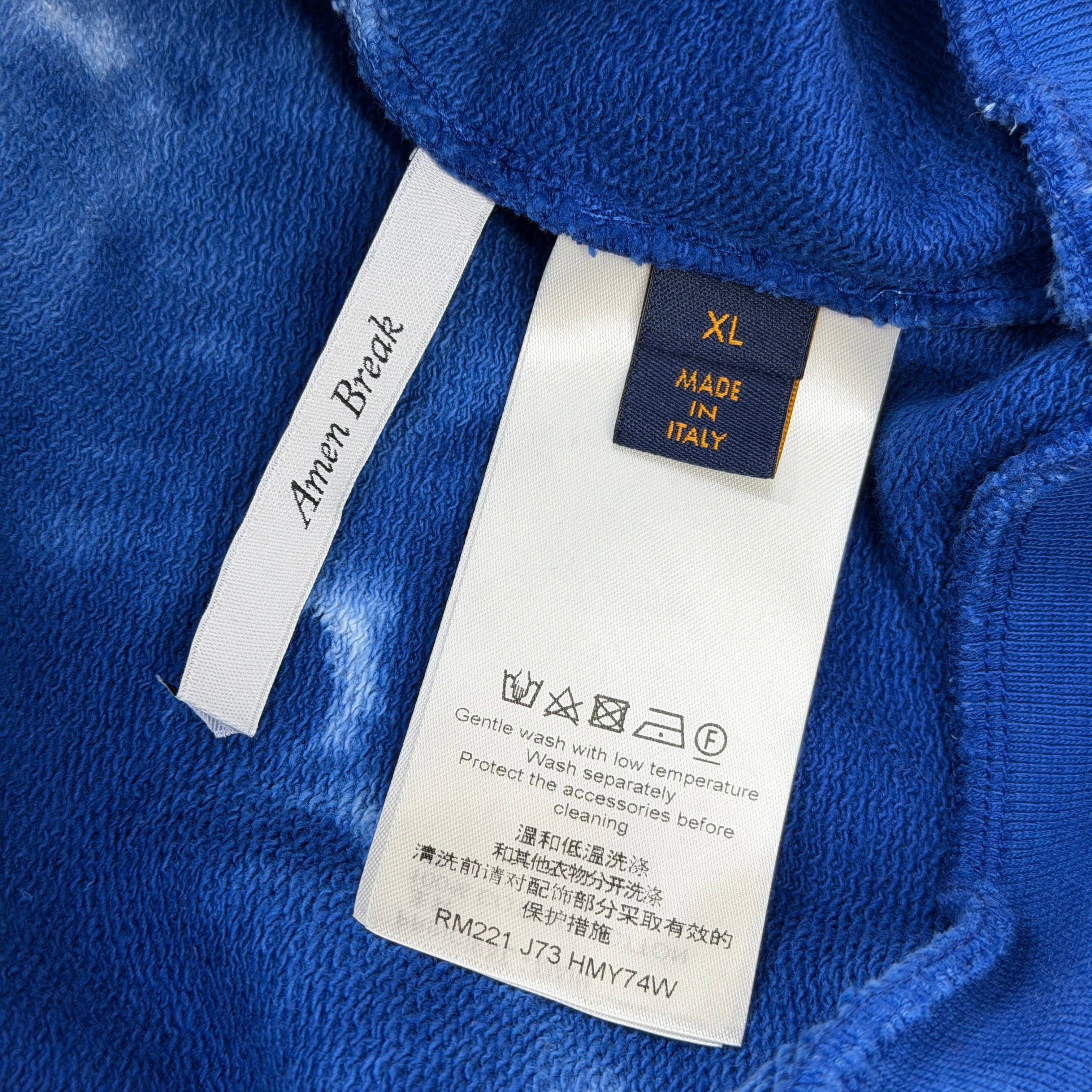 Louis Vuitton Louis Vuitton Tie Dye Hoodie with LV Signature XL Size US XL / EU 56 / 4 - 5 Thumbnail