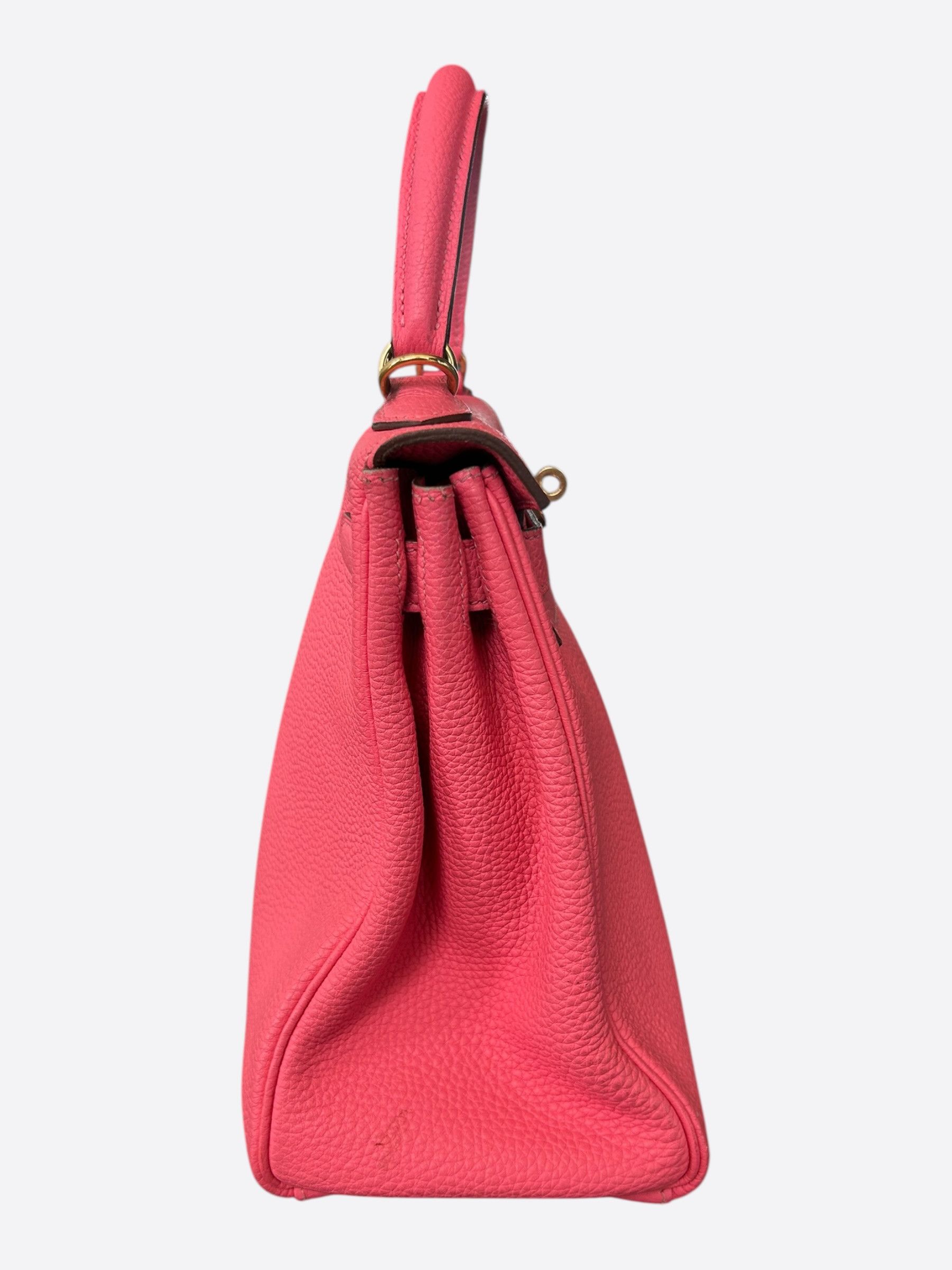 Hermes Hermes Pink Togo & Gold Hardware Kelly 28 Size ONE SIZE - 2 Thumbnail