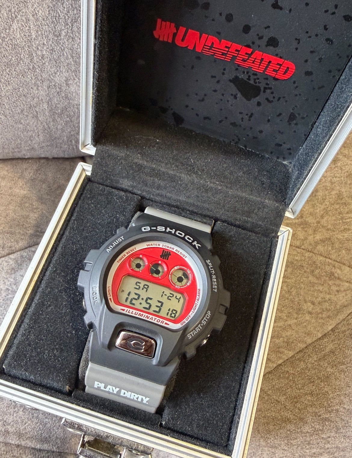 G Shock G-Shock x Undefeated DW6900 Collaboration Watch Size ONE SIZE - 1 Thumbnail