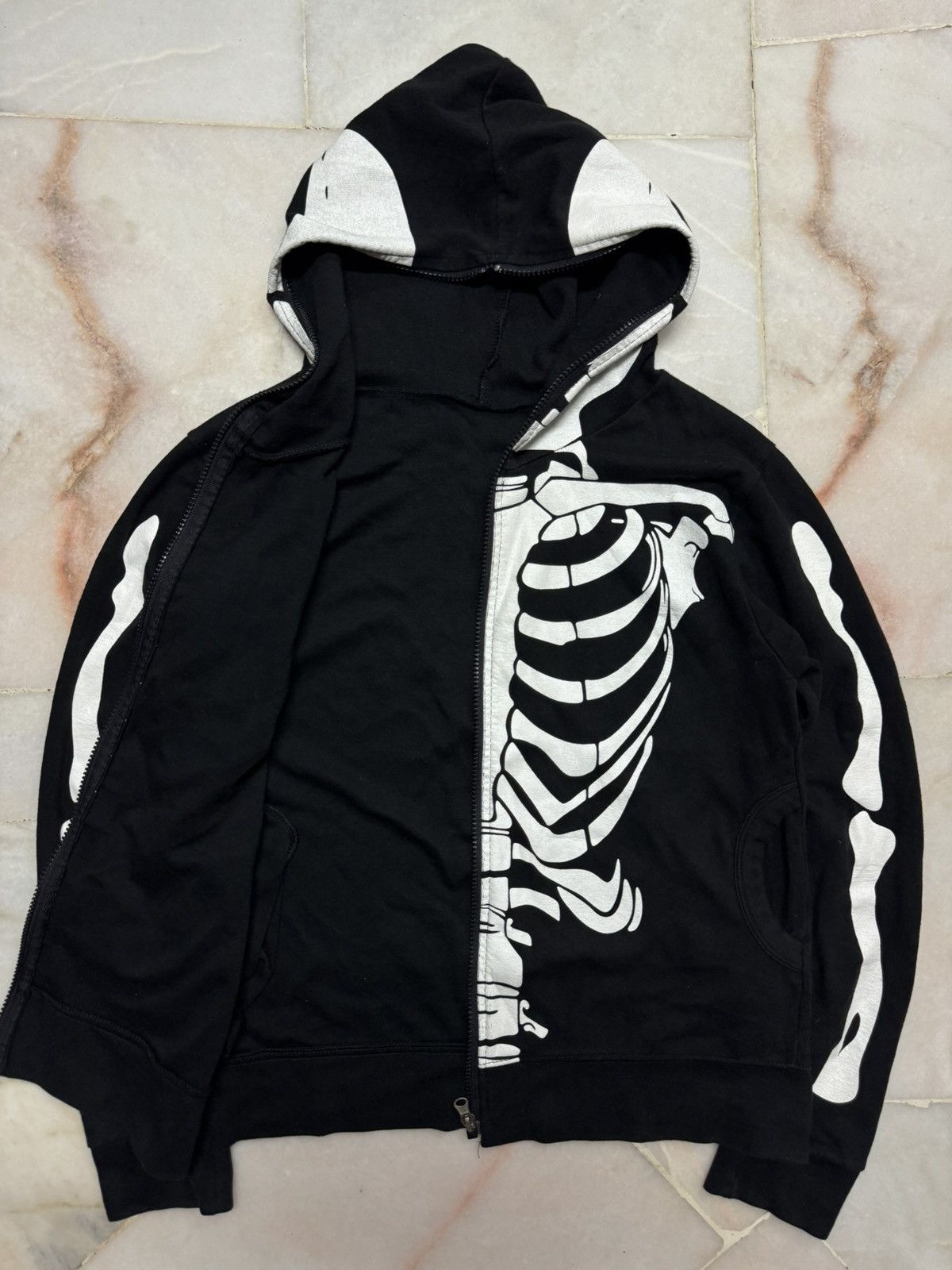 Roen 💥KAPITAL INSPIRED SKELETON BONES FULLY ZIPPER BY JAPANESE Size US S / EU 44-46 / 1 - 10 Thumbnail