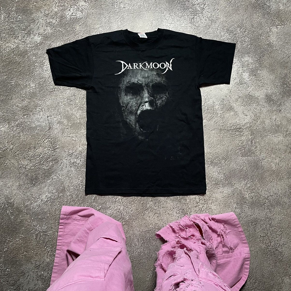 Vintage Vintage Y2K Darkmoon Graphic Band Tee Faded Black Grunge M Size US M / EU 48-50 / 2 - 1 Thumbnail