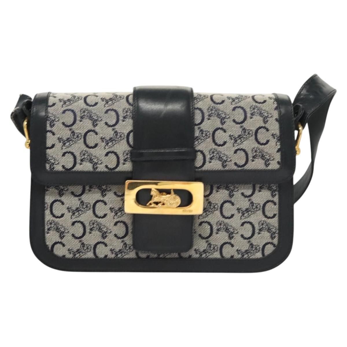 Celine Celine C Sulky Shoulder bag Canvas and Leather Size ONE SIZE - 1 Thumbnail
