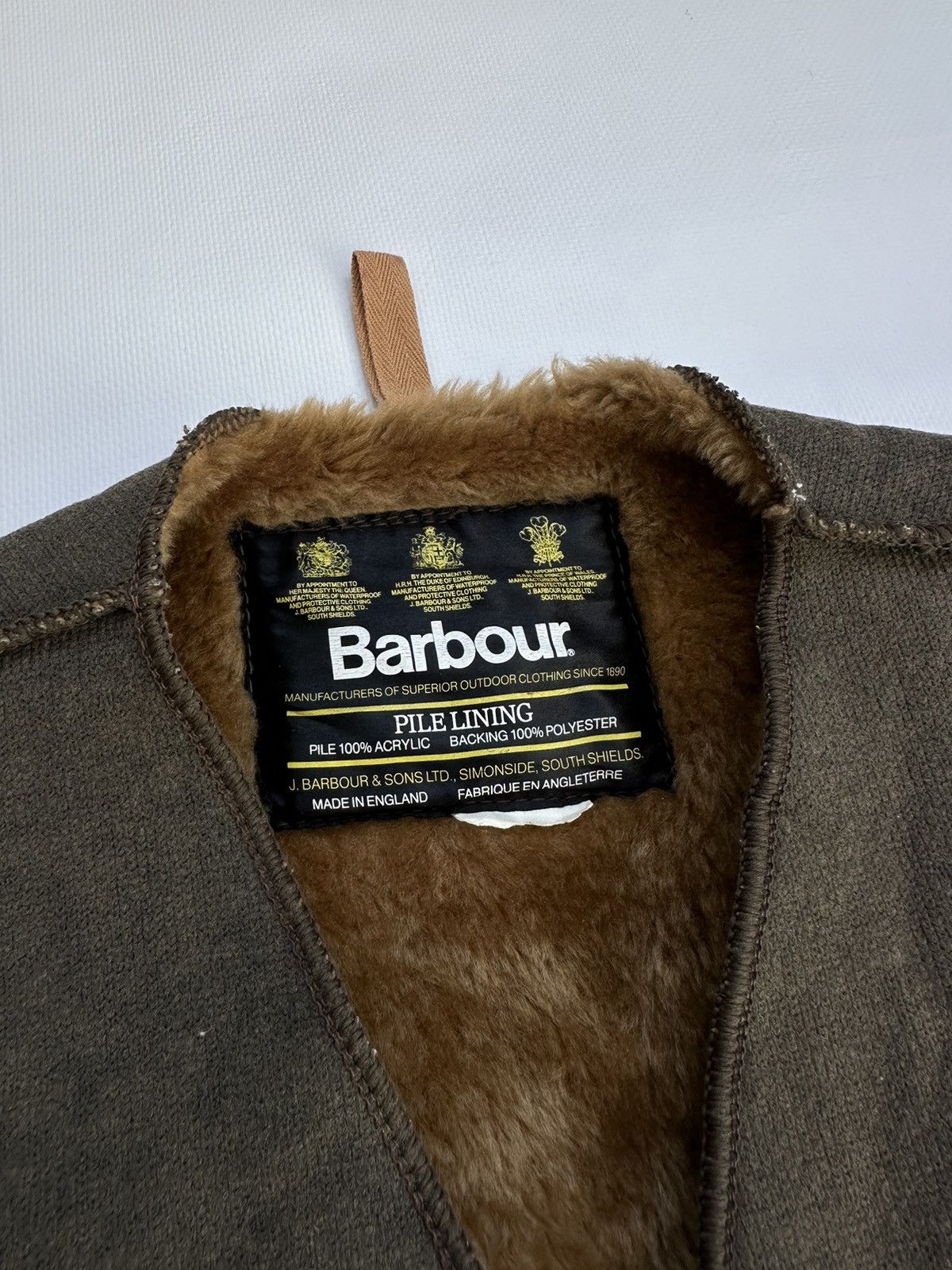 Barbour BARBOUR vintage Warm Pile lining vest Size US M / EU 48-50 / 2 - 6 Thumbnail