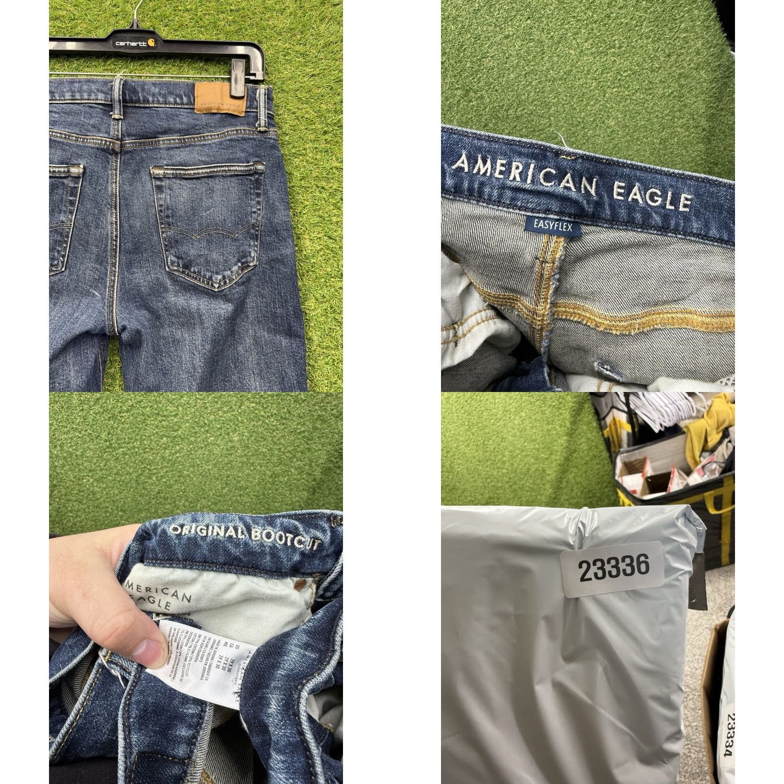 American Eagle Outfitters American Eagle Outfitters Jeans Mens 29x30 Bootcut Dark Wash Denim Blue 5-Pocket Regular Rise Mens Jeans Size US 29 - 8 Thumbnail
