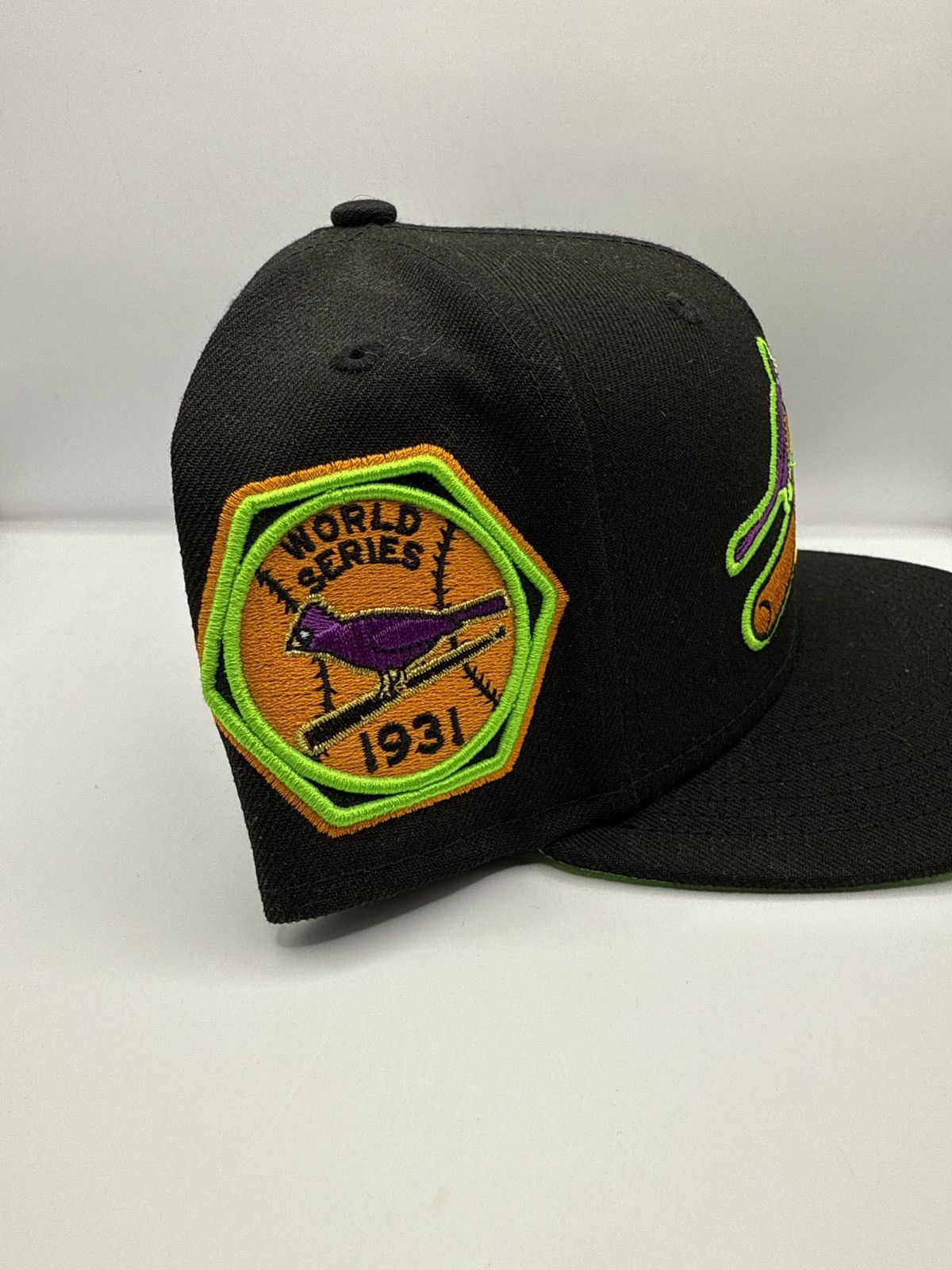New Era Capsule hats “Halloween ” f&f cardinals size 7 1/8 Size ONE SIZE - 2 Thumbnail