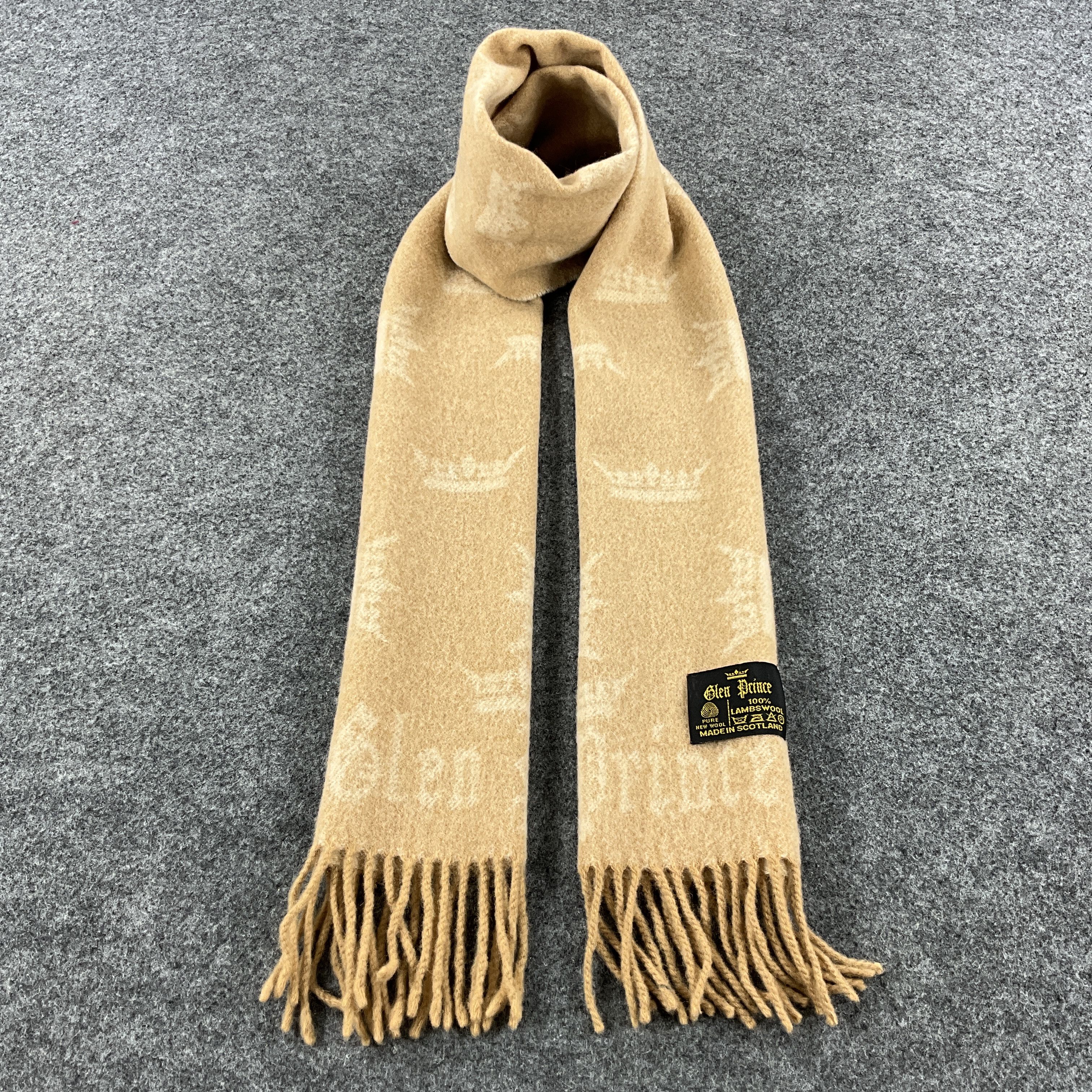 Vintage Glen Prince Scarf / Muffler / Neckwear T1247 Size ONE SIZE - 5 Thumbnail