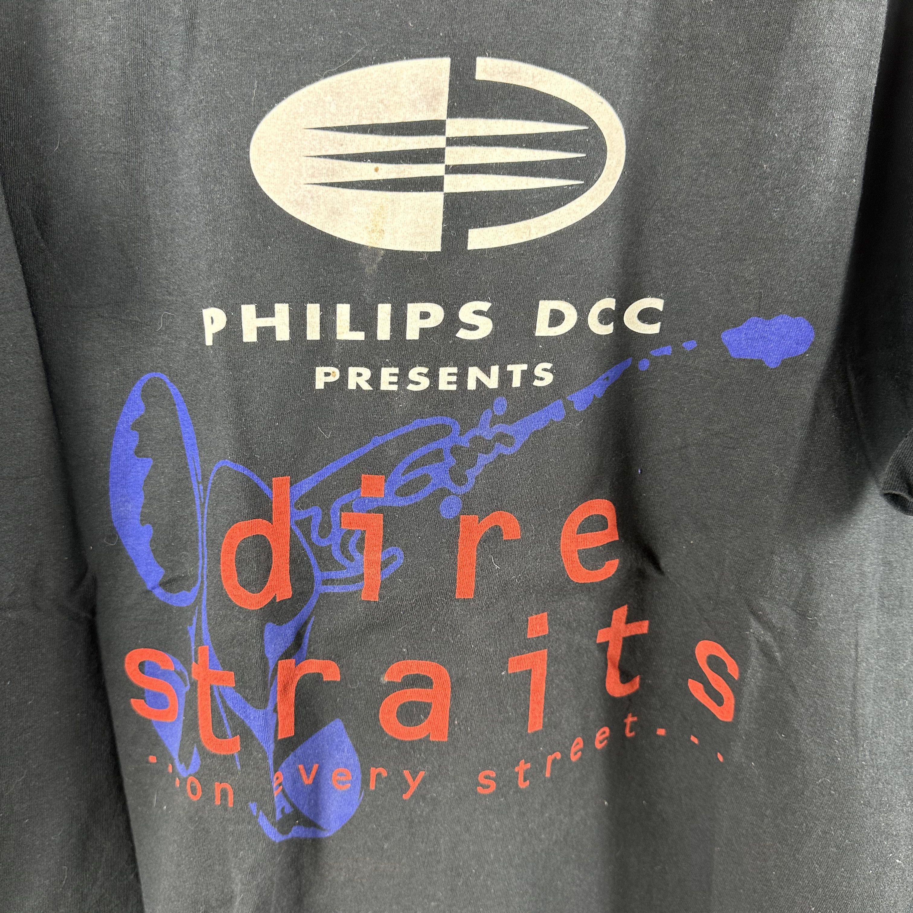 Vintage ​Vintage 1992 Dire Straits On Every Street Tour T-shirt Size US XL / EU 56 / 4 - 2 Thumbnail