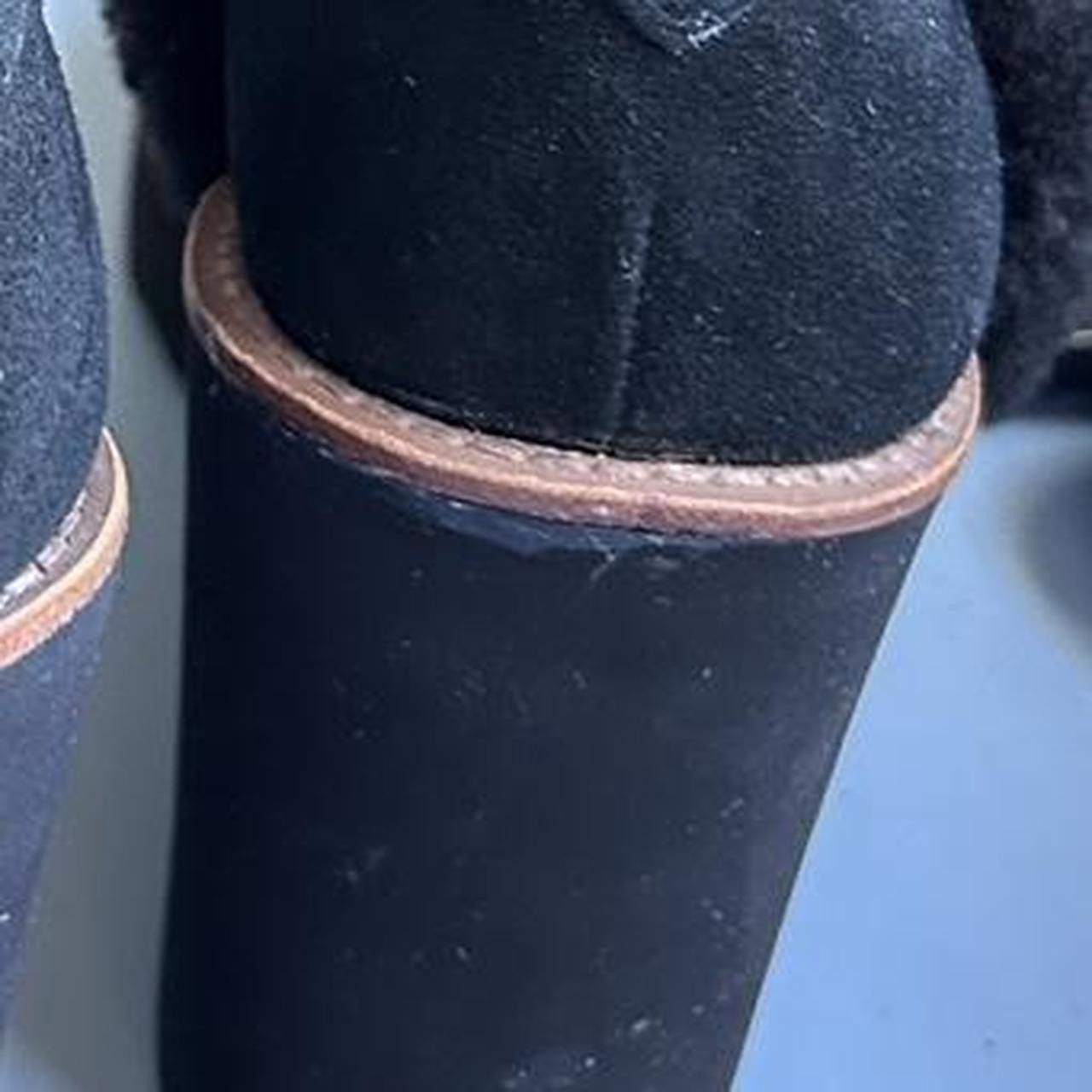 Coach Coach black Suede Kingston Wedge Boots Size US 8 / IT 38 - 5 Thumbnail