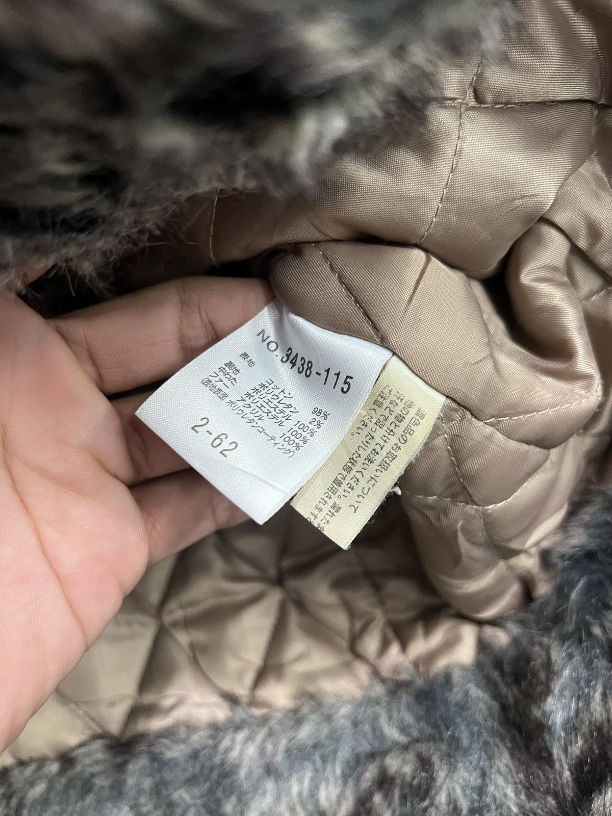 If Six Was Nine × Japanese Brand × Le Grande Bleu (L.G.B.) Crazy Schlussel Fur Biker Jacket Size US M / EU 48-50 / 2 - 7 Thumbnail