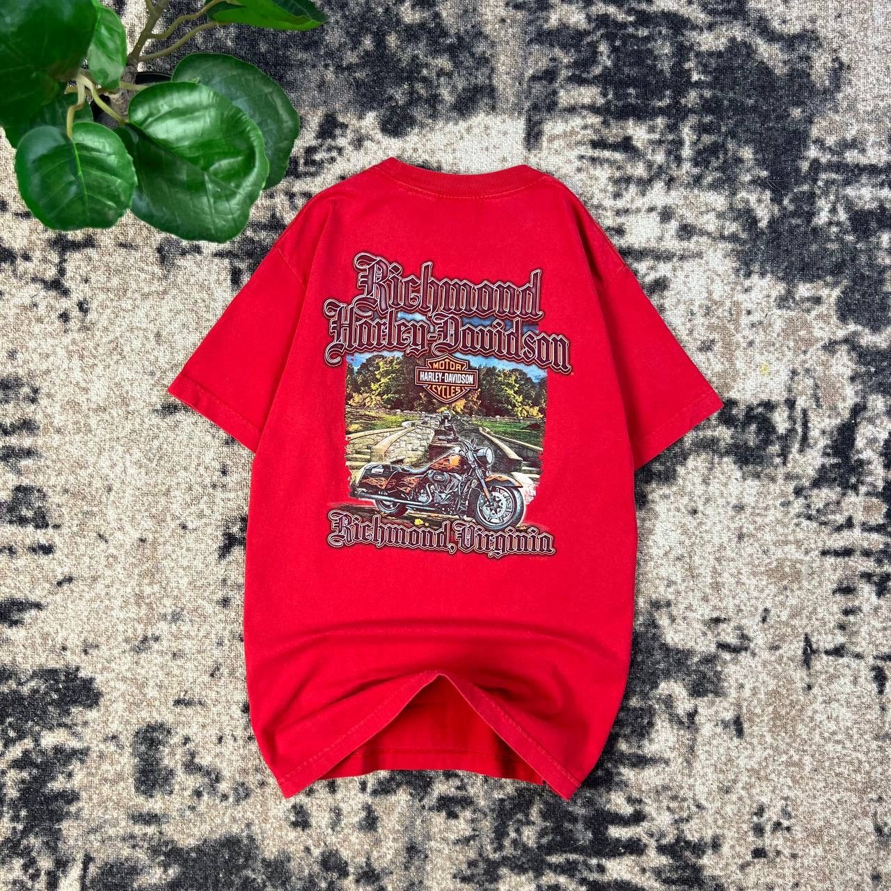 Harley Davidson Harley-Davidson Vintage Y2K Big Logo T-Shirt 1TS1 Size US M / EU 48-50 / 2 - 1 Thumbnail