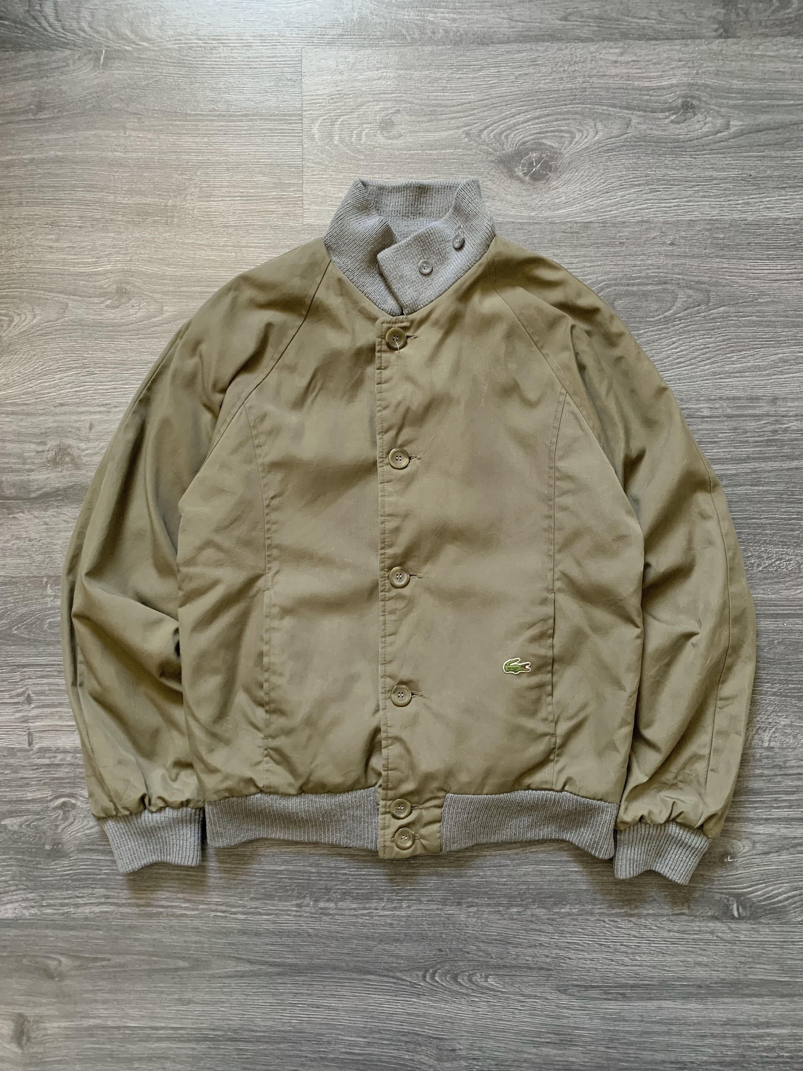 Lacoste Vintage Lacoste Izod Reversible Bomber Jacket Size US S / EU 44-46 / 1 - 1 Thumbnail