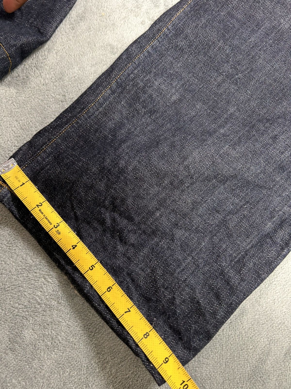 Kamakura Karakuri Tamashii Fujin Raijin Denim S0250 Size US 35 - 13 Thumbnail