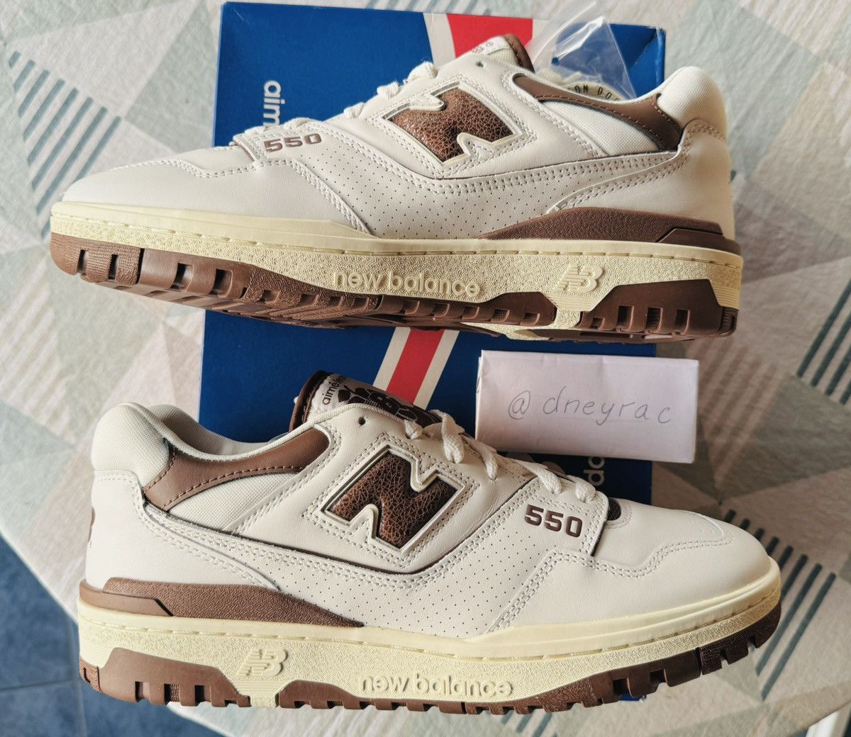 Aime Leon Dore × New Balance New Balance x Aime Leon Dore 550 Brown Size US 10.5 / EU 43-44 - 14 Thumbnail