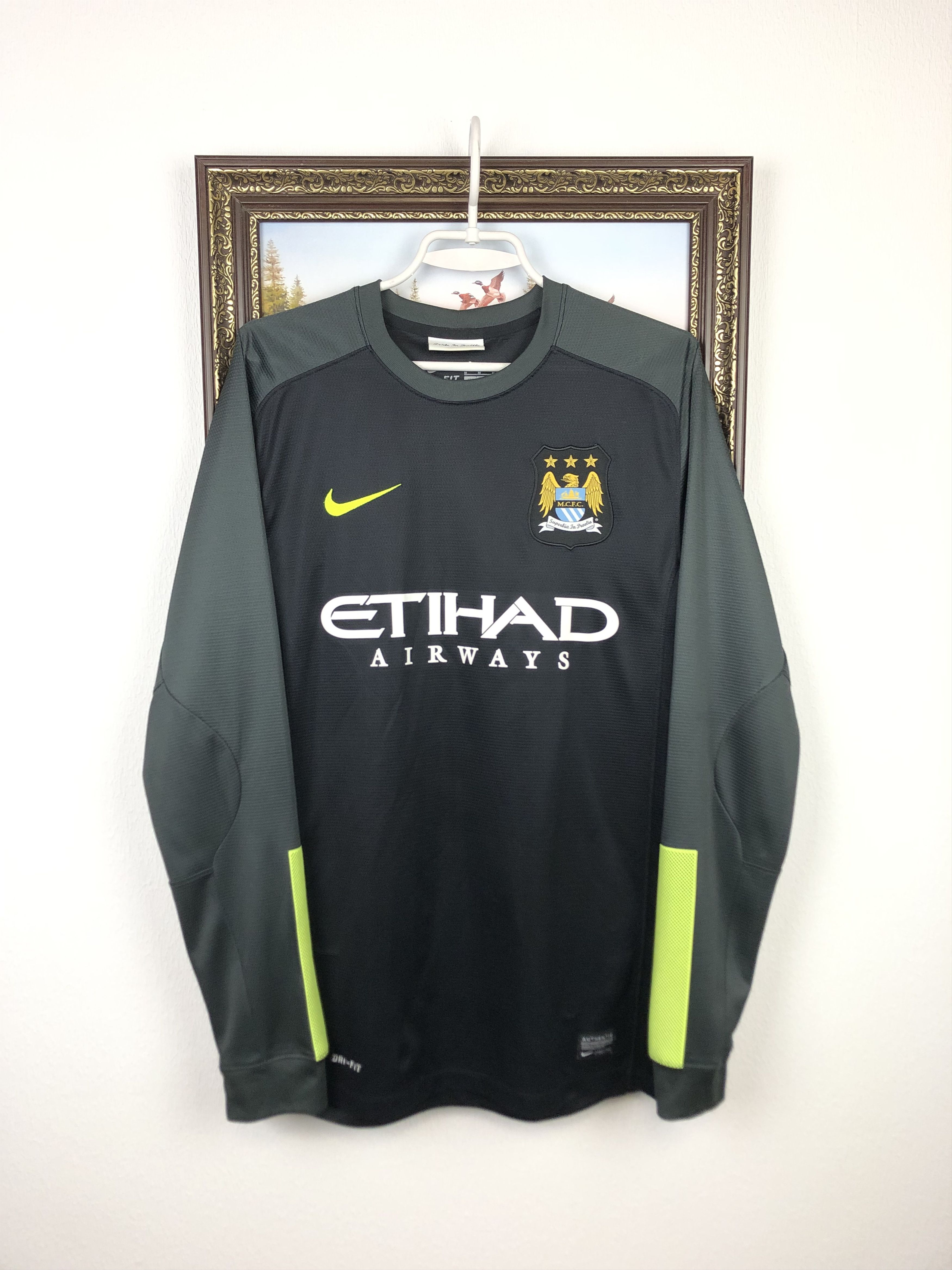 Manchester City Goalkeeper football shirt Nike Soccer Jersey