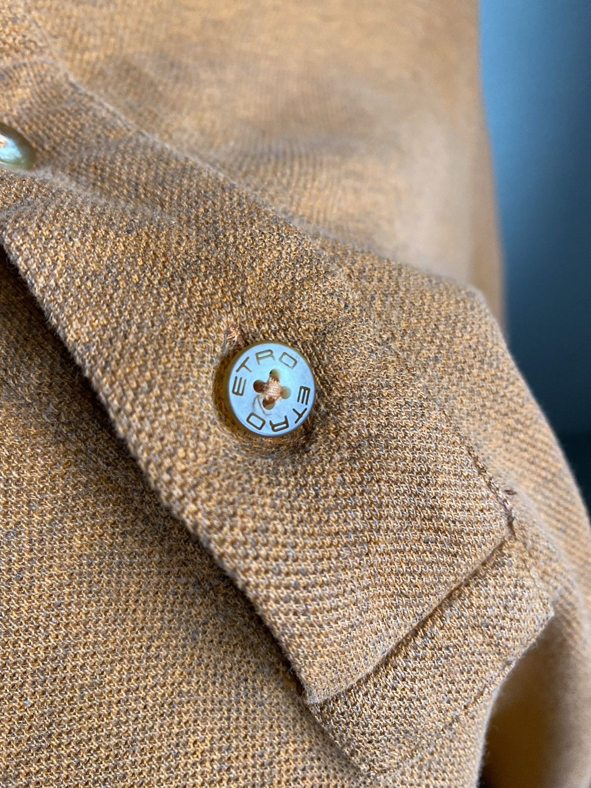 Etro Etro polo long sleeve corduroy collared Size US M / EU 48-50 / 2 - 5 Thumbnail