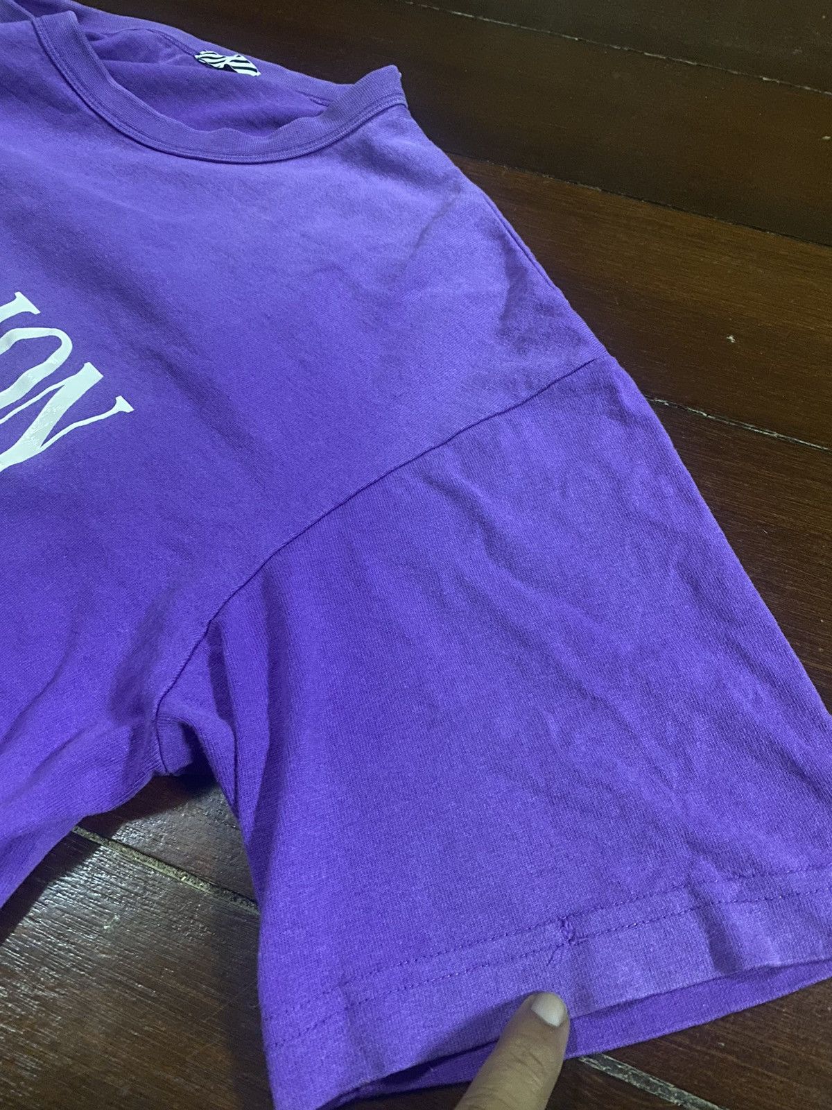 Anime × Japanese Brand *Rare!! Evangelion X Gu Spellout tee Size US L / EU 52-54 / 3 - 10 Thumbnail