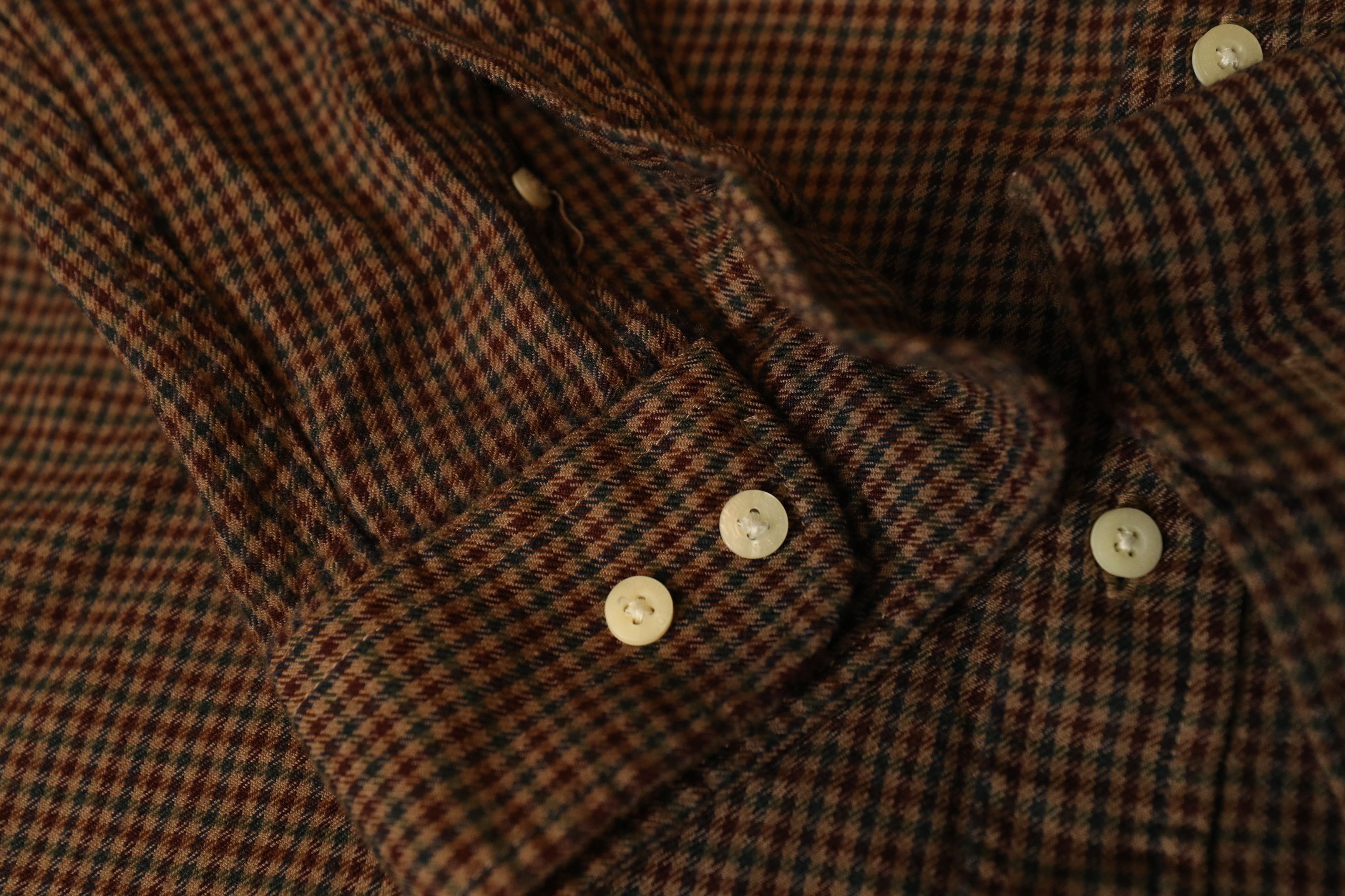Pendleton Sir Pendelton Brown Houndstooth L/S Buttonup (XL) Size US XL / EU 56 / 4 - 4 Thumbnail