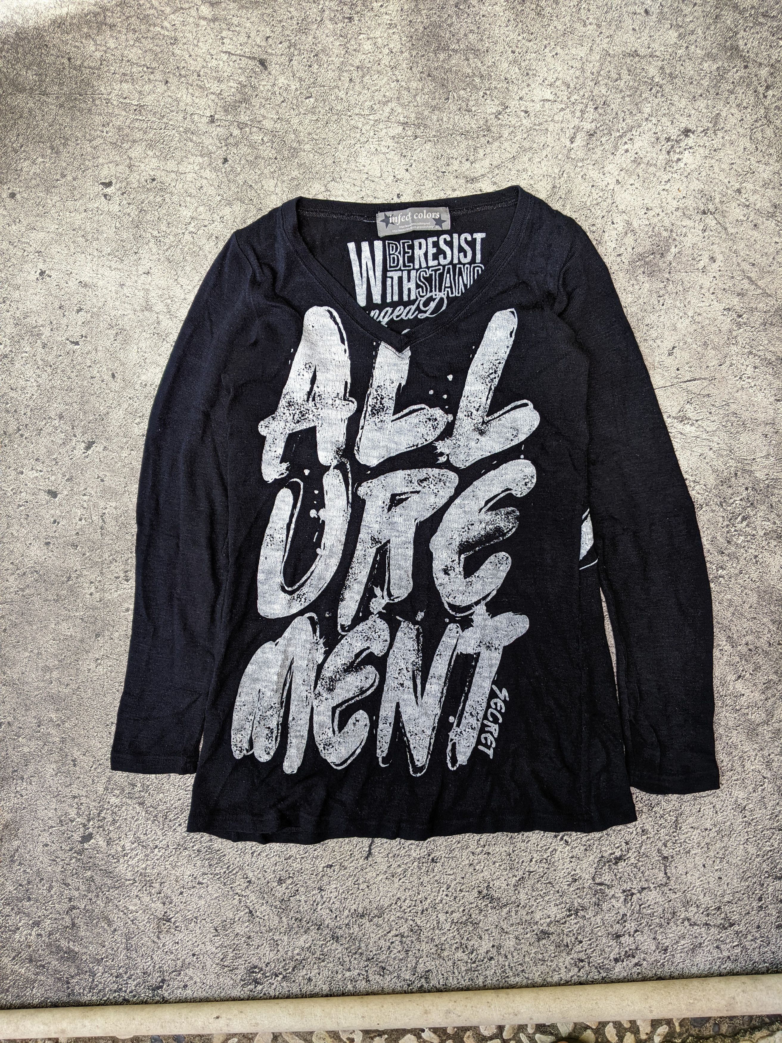 Japanese Brand Infect Colors Allurement Vkei Rock Goth Size US M / EU 48-50 / 2 - 1 Thumbnail