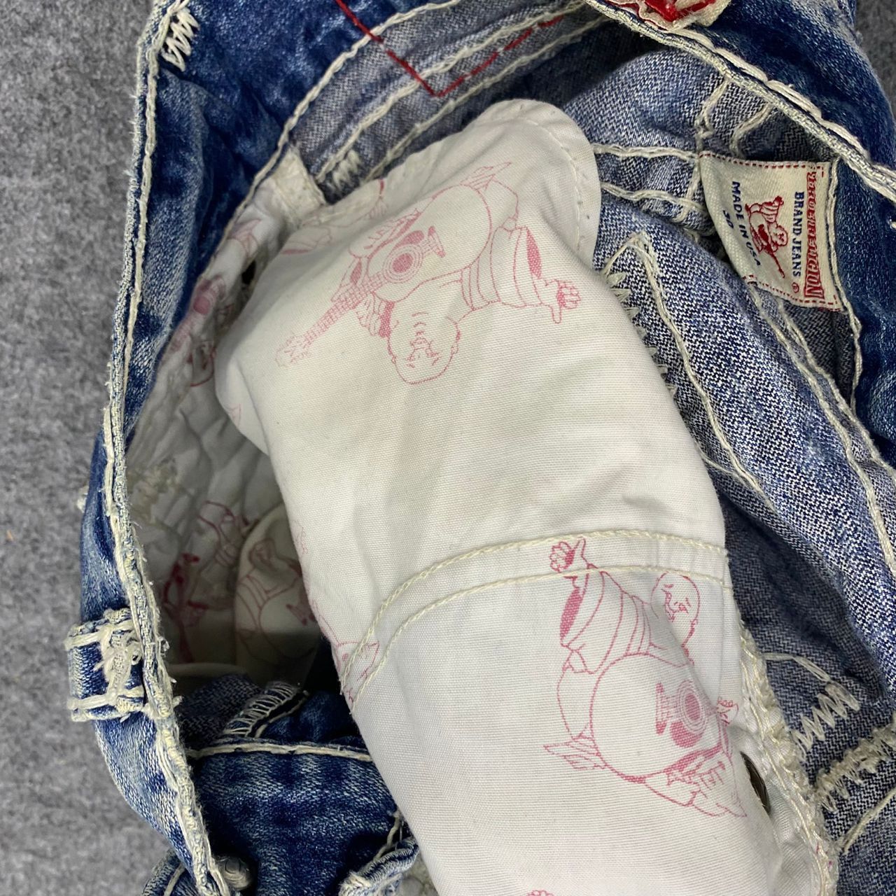 If Six Was Nine 💥Best Offer💥Vintage True Religion Flare Denim Size US 34 / EU 50 - 14 Thumbnail