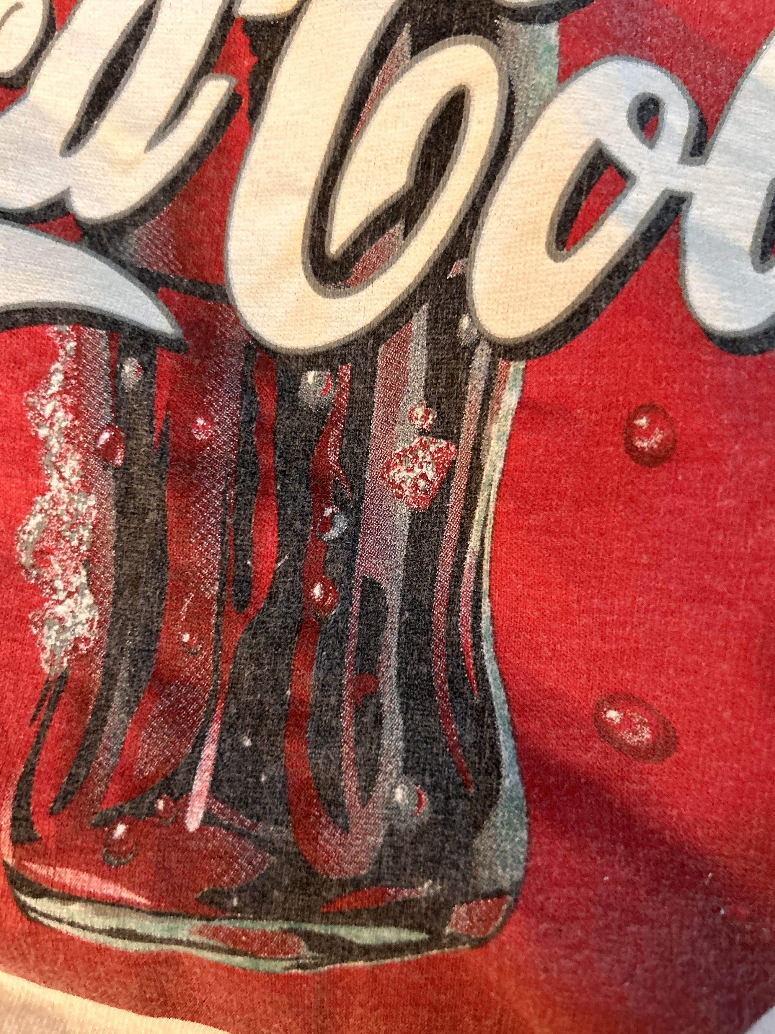 Coca Cola 1998 Coca-Cola Promo Dated Tee Pre-Shrunk 100% Cotton Size US L / EU 52-54 / 3 - 6 Thumbnail