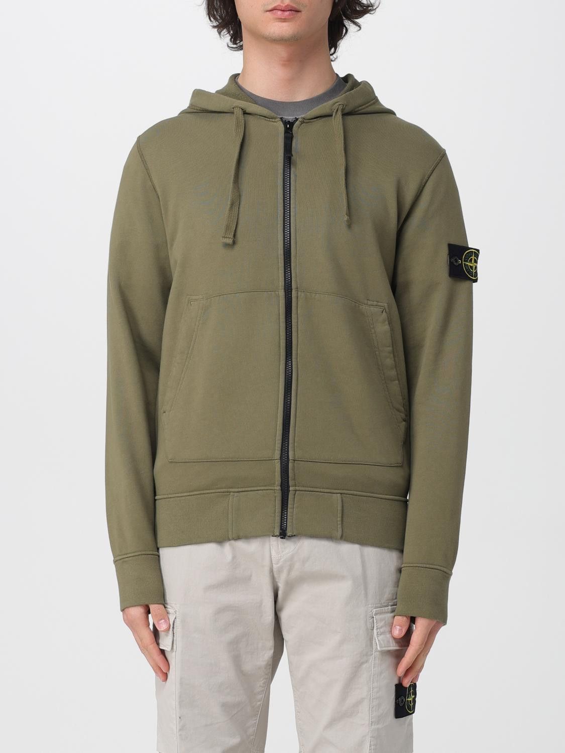 Stone Island Stone Island Sweatshirt Men Military Size US XL / EU 56 / 4 - 1 Thumbnail