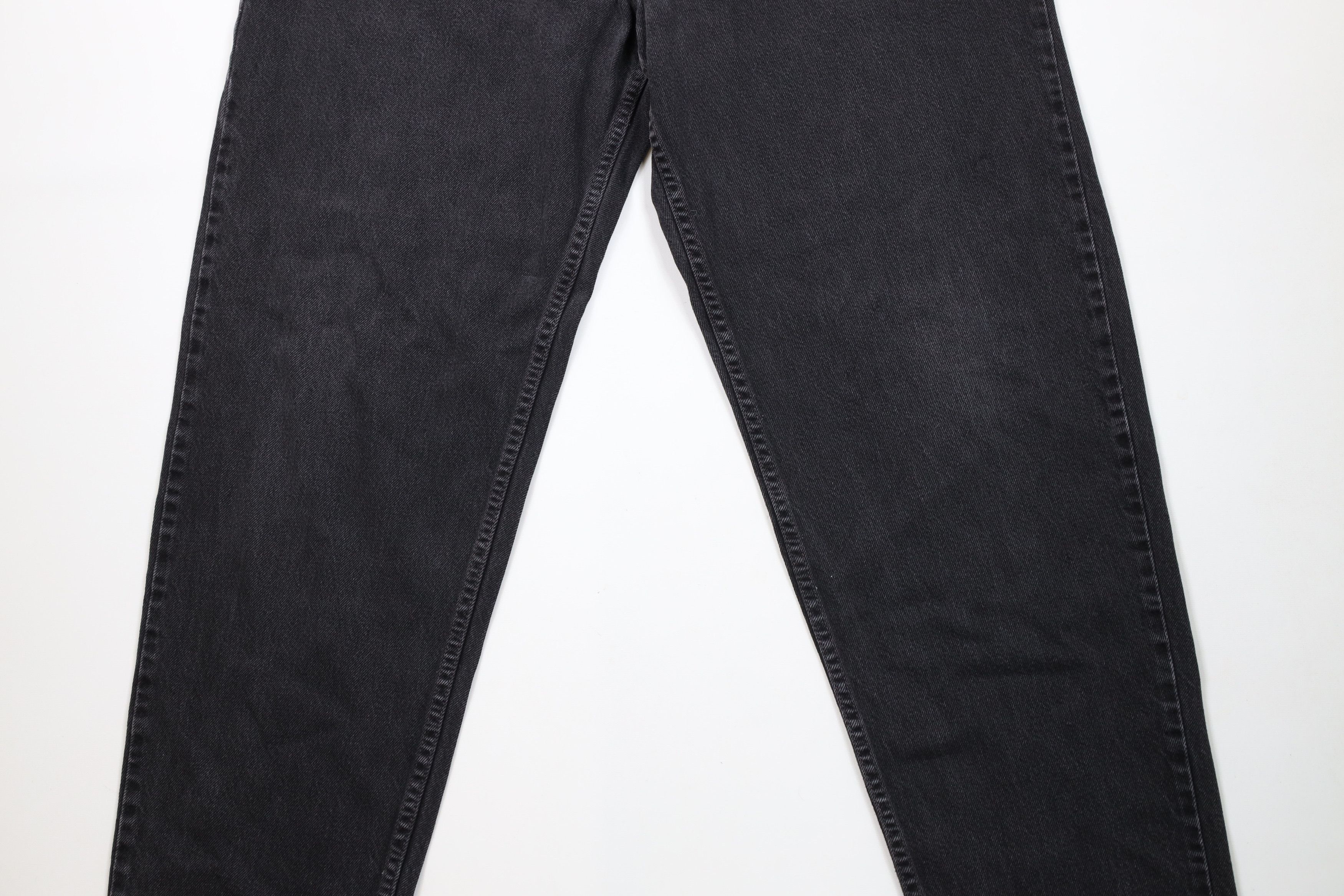 Levi's × Vintage Vintage Y2K 2000 Levis 560 Loose Fit Tapered Leg Jeans Black Size US 40 / EU 56 - 3 Thumbnail
