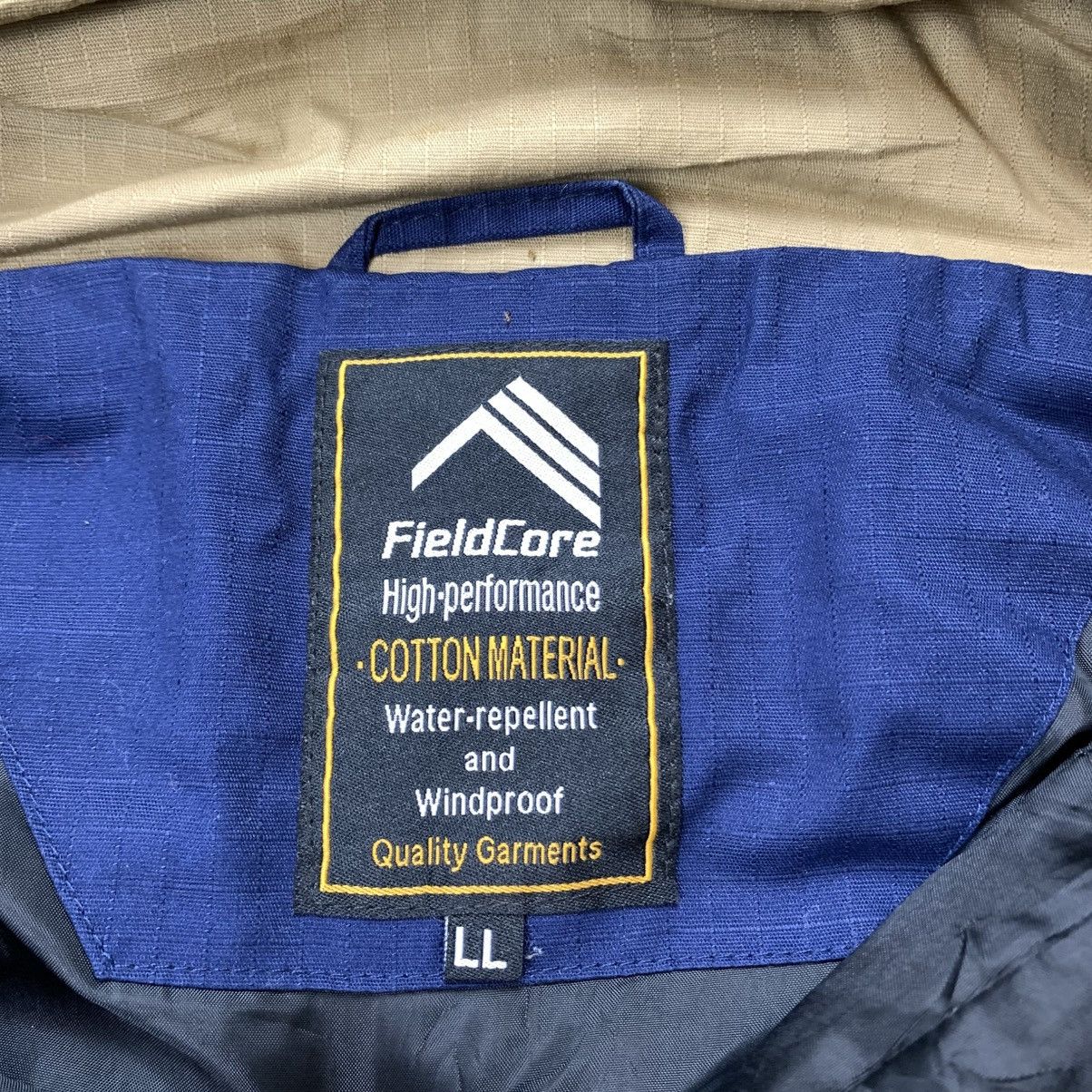 Japanese Brand Japanese Brand FIELDCORE Faux Fur Hooded Jacket Multi Color Size US L / EU 52-54 / 3 - 16 Thumbnail