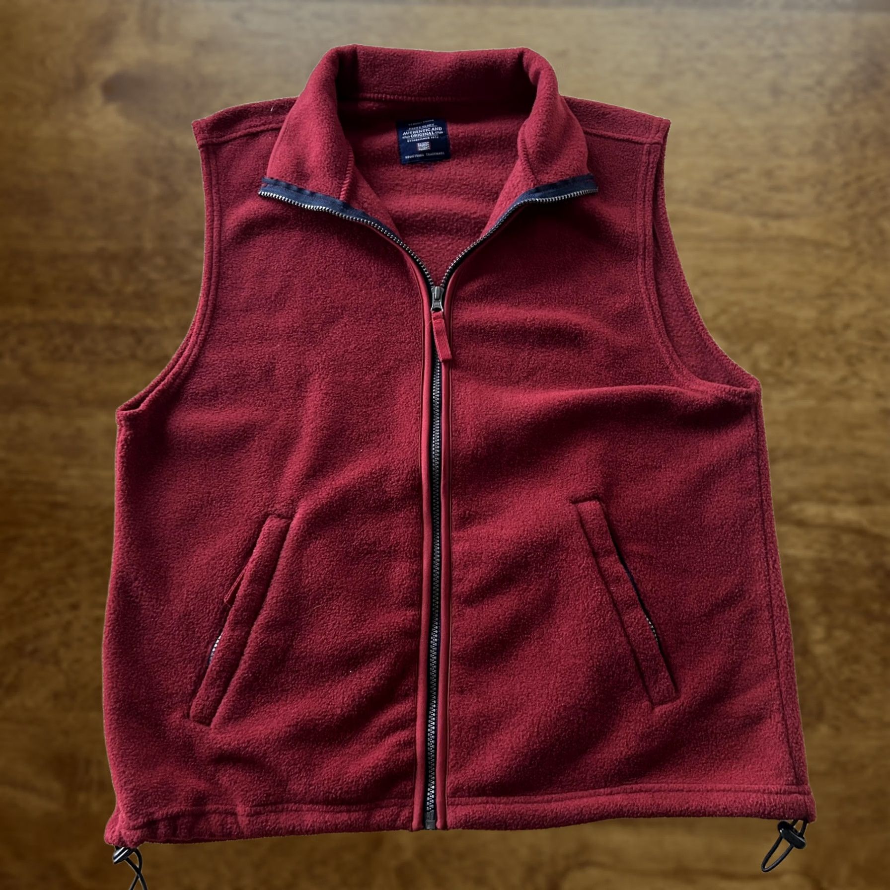 Faded Glory Faded Glory Mens Vest - Red Fleece Casual Hiking Size US L / EU 52-54 / 3 - 1 Thumbnail