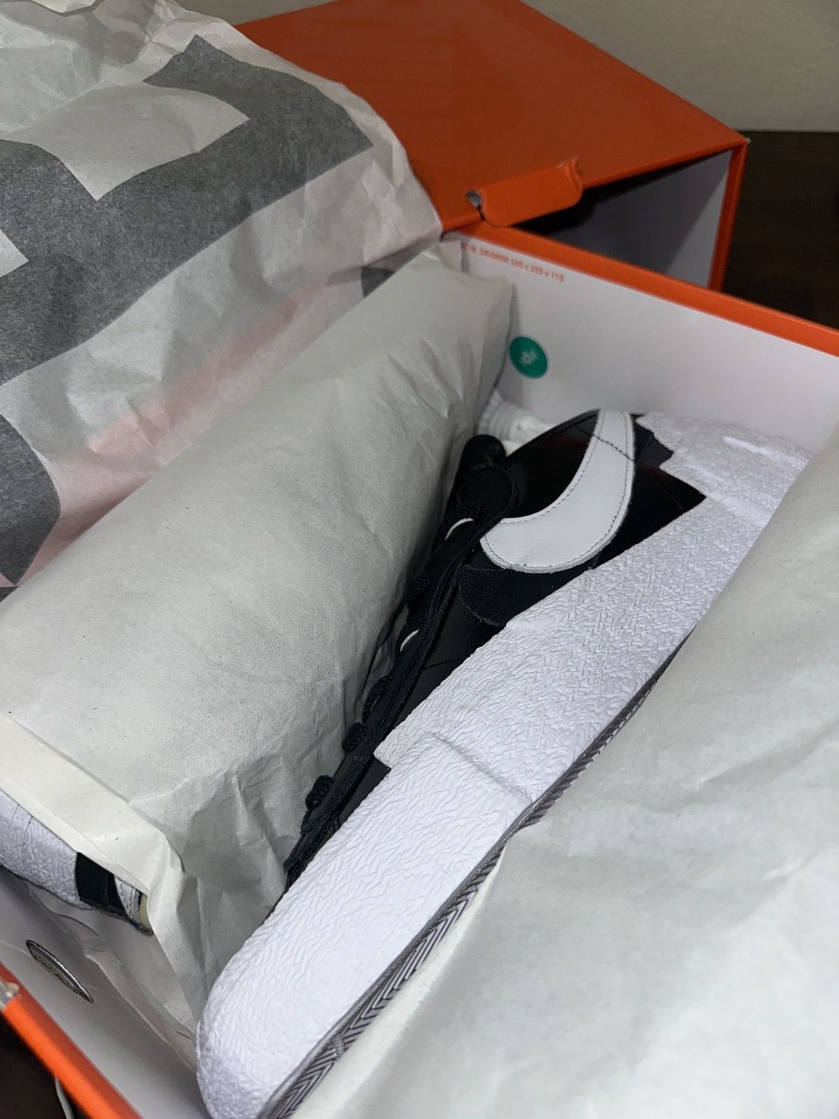 Nike × Sacai Nike Sacai Blazer Low Size US 12 / EU 45 - 6 Thumbnail