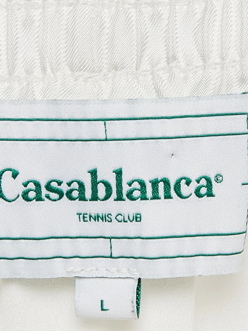 Casablanca o1mle0326 Drawstring Shorts Le Jeu De Ping Pong Size US 34 / EU 50 - 4 Thumbnail