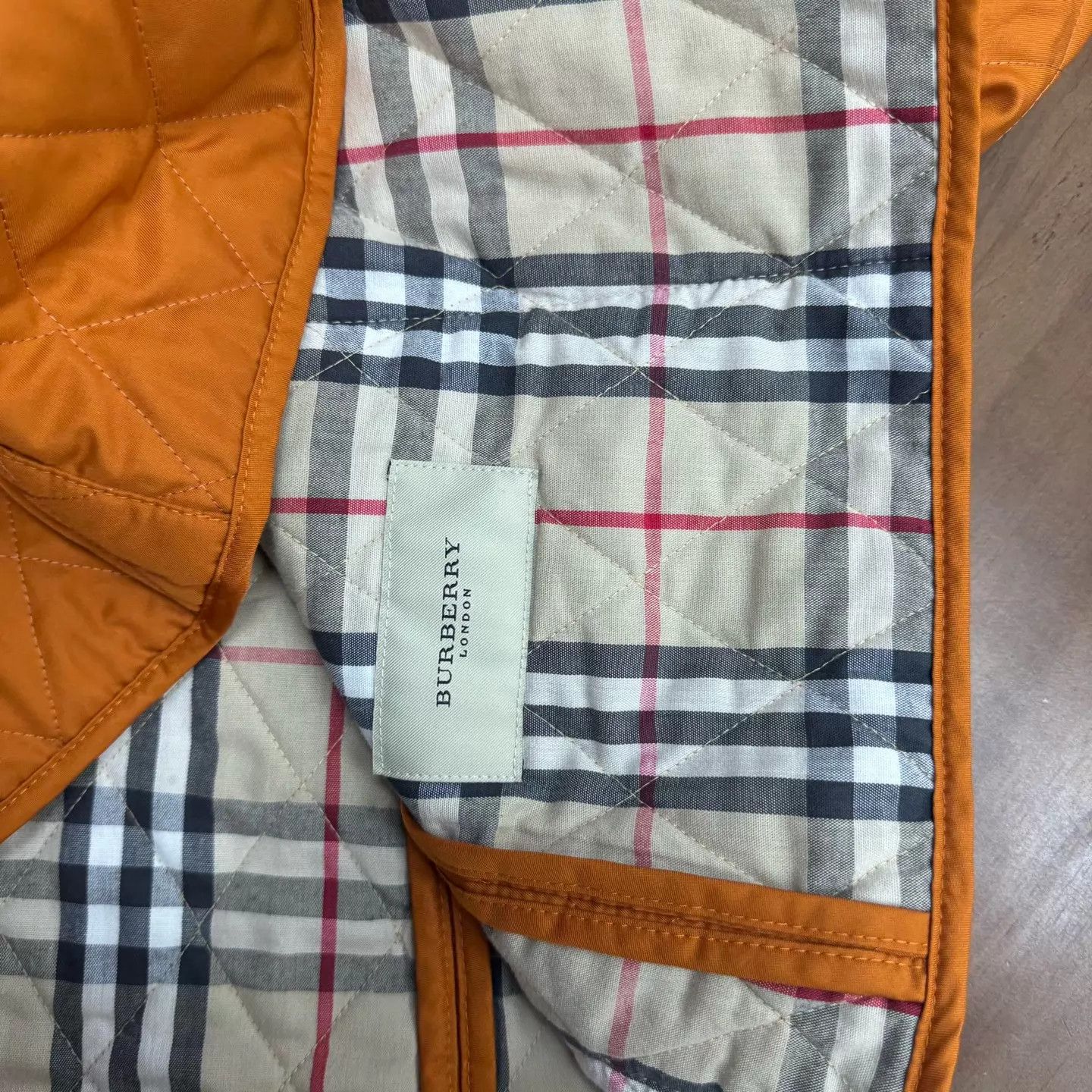 Burberry Burberry Cotton Jacket Orange XL Size XL / US 12-14 / IT 48-50 - 8 Thumbnail