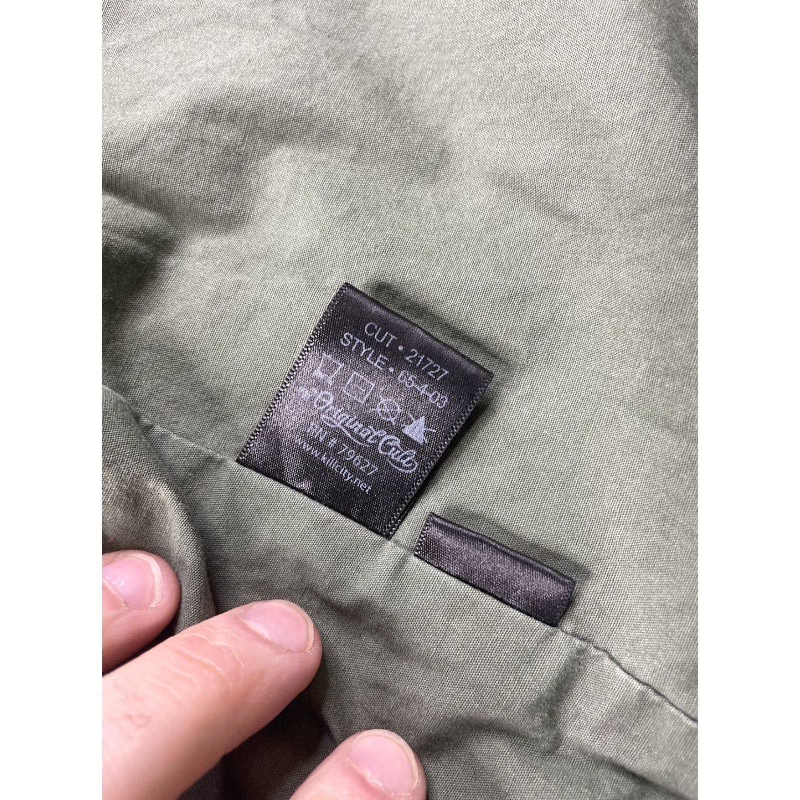 CO Kill City Womens Jacket Anorak Hooded Full Zip Green Medium Army Casual Jacket Women Size M / US 6-8 / IT 42-44 - 5 Thumbnail
