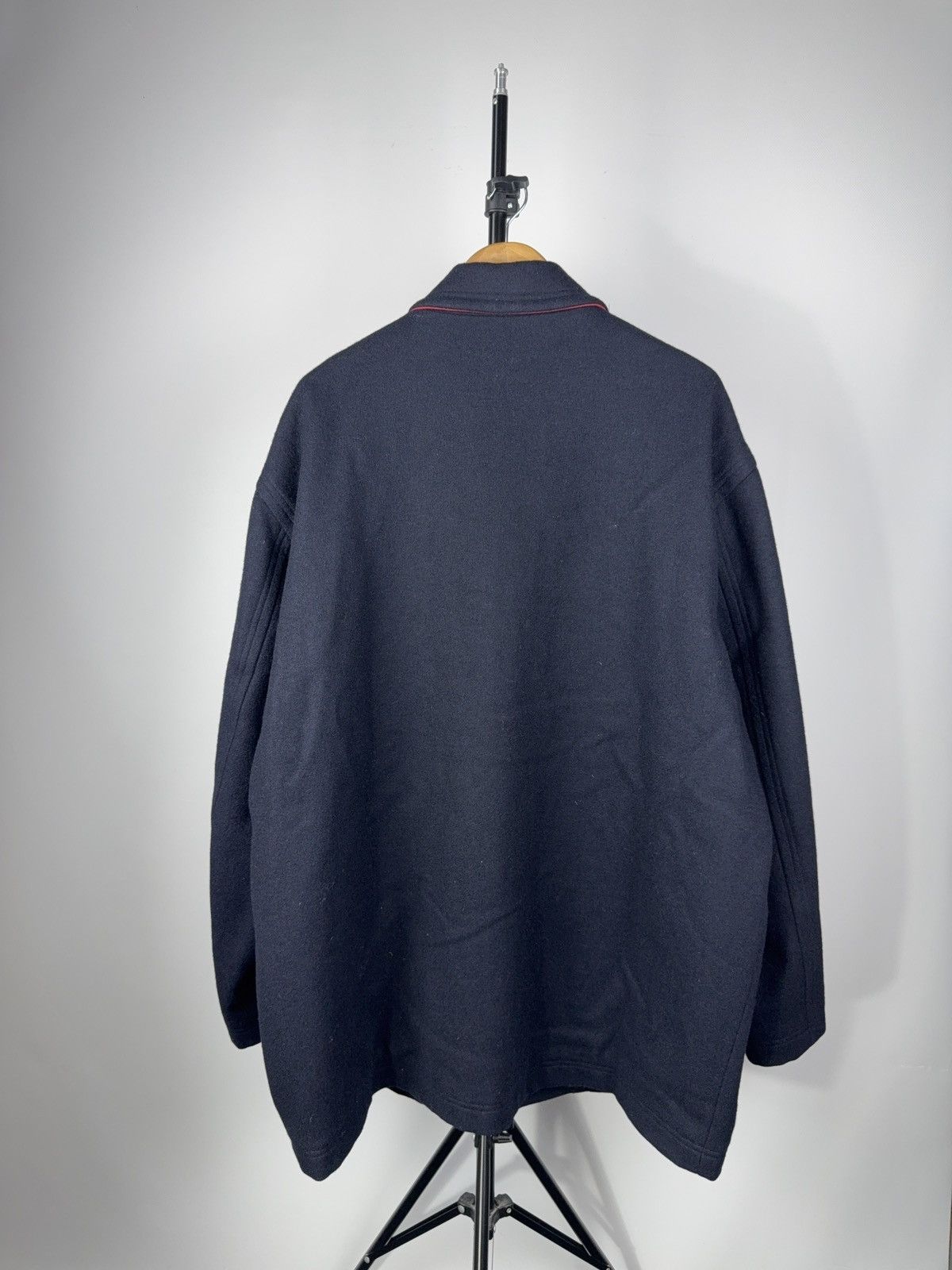 Lacoste × Vintage Vintage 90s Lacoste Heavy Coat Jacket Size US L / EU 52-54 / 3 - 4 Thumbnail