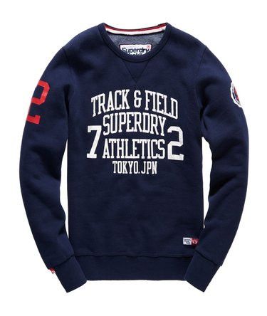 Superdry Vintage Superdry Track 72 Crewneck Sweatshirt Size US S / EU 44-46 / 1 - 1 Thumbnail
