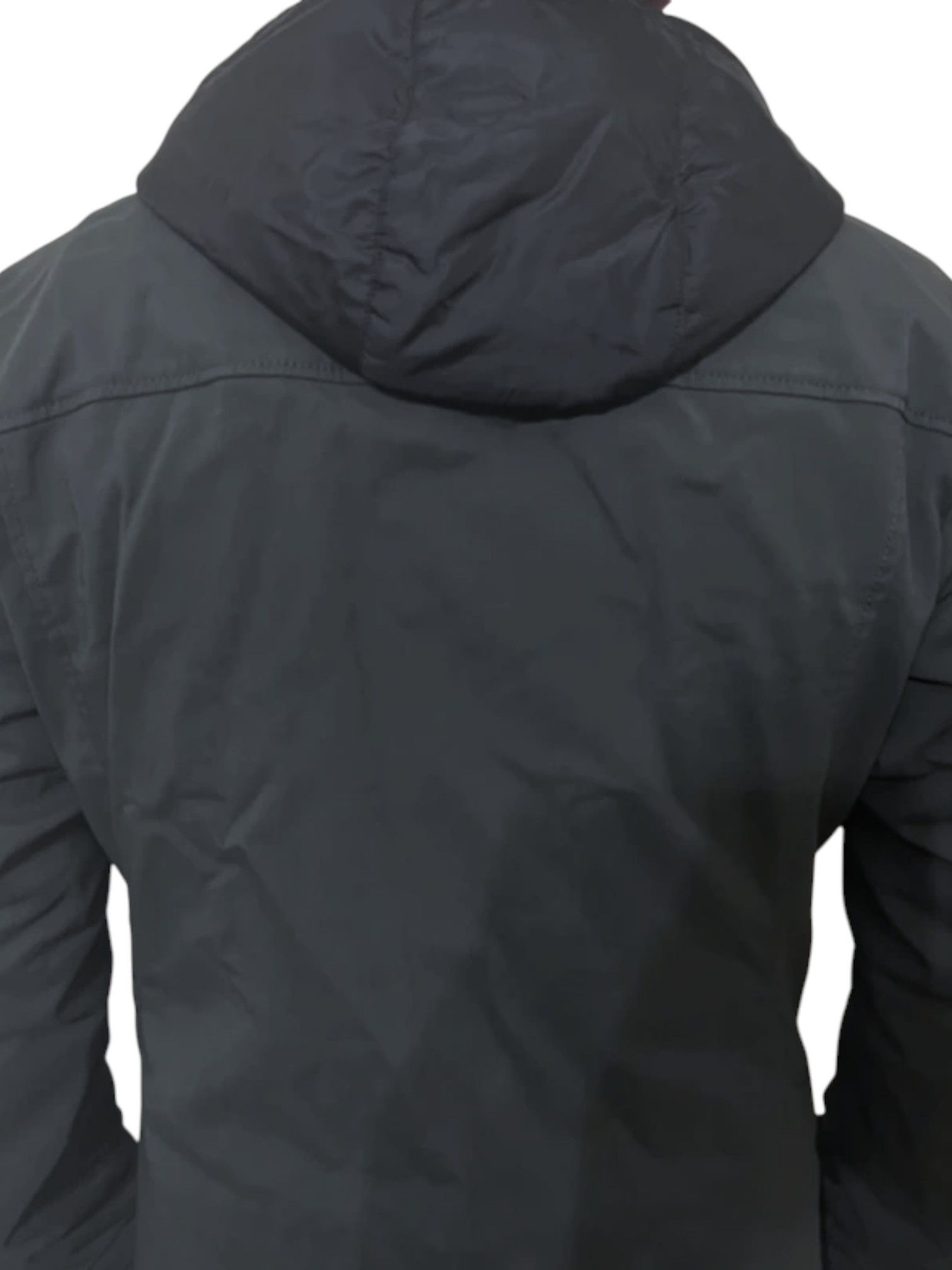 Prada Prada Technical Hooded Zip Snap Jacket c. 2010s Size US L / EU 52-54 / 3 - 12 Thumbnail