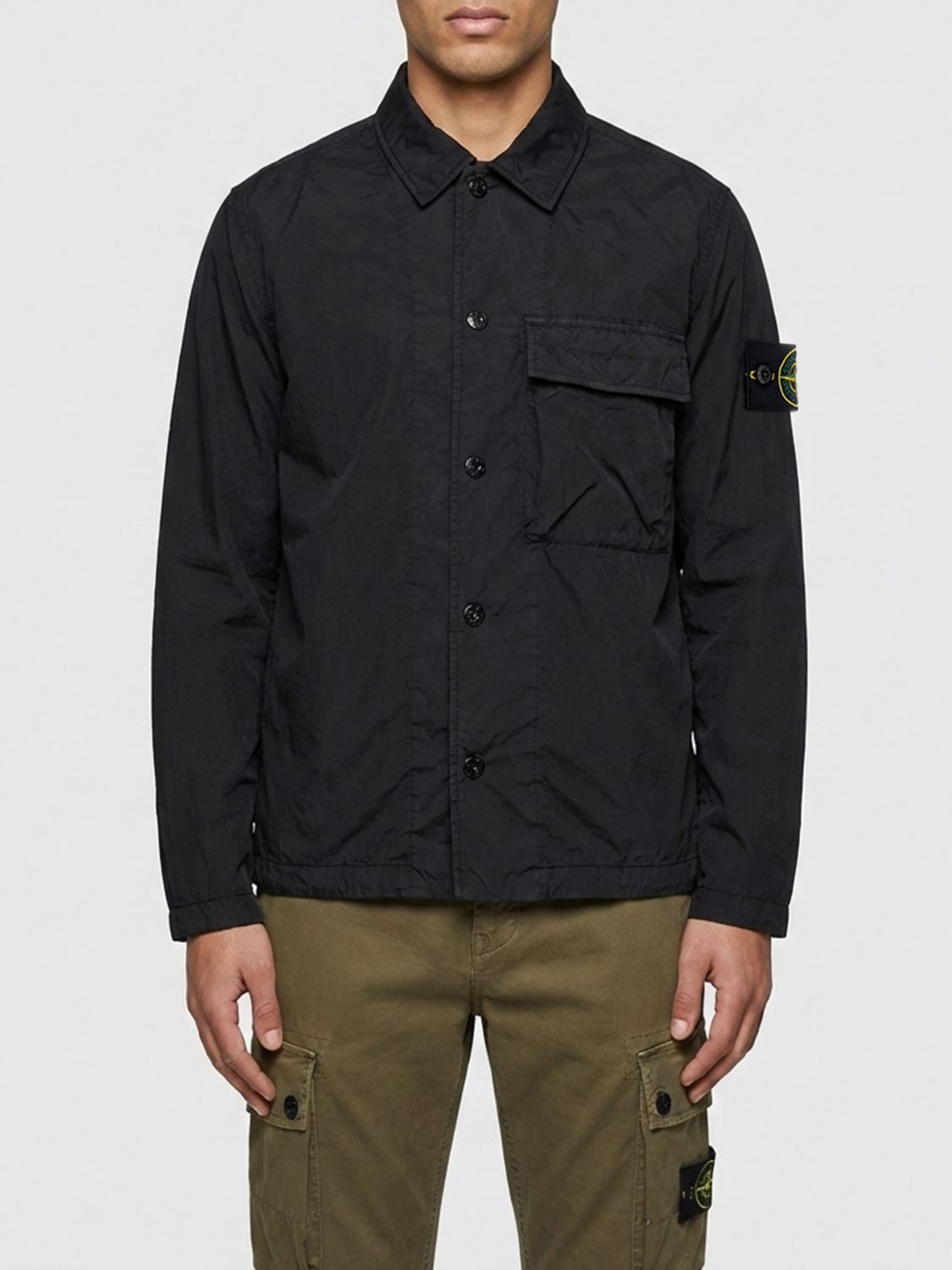 Stone Island Stone Island Jacket Men Black Size US M / EU 48-50 / 2 - 1 Thumbnail