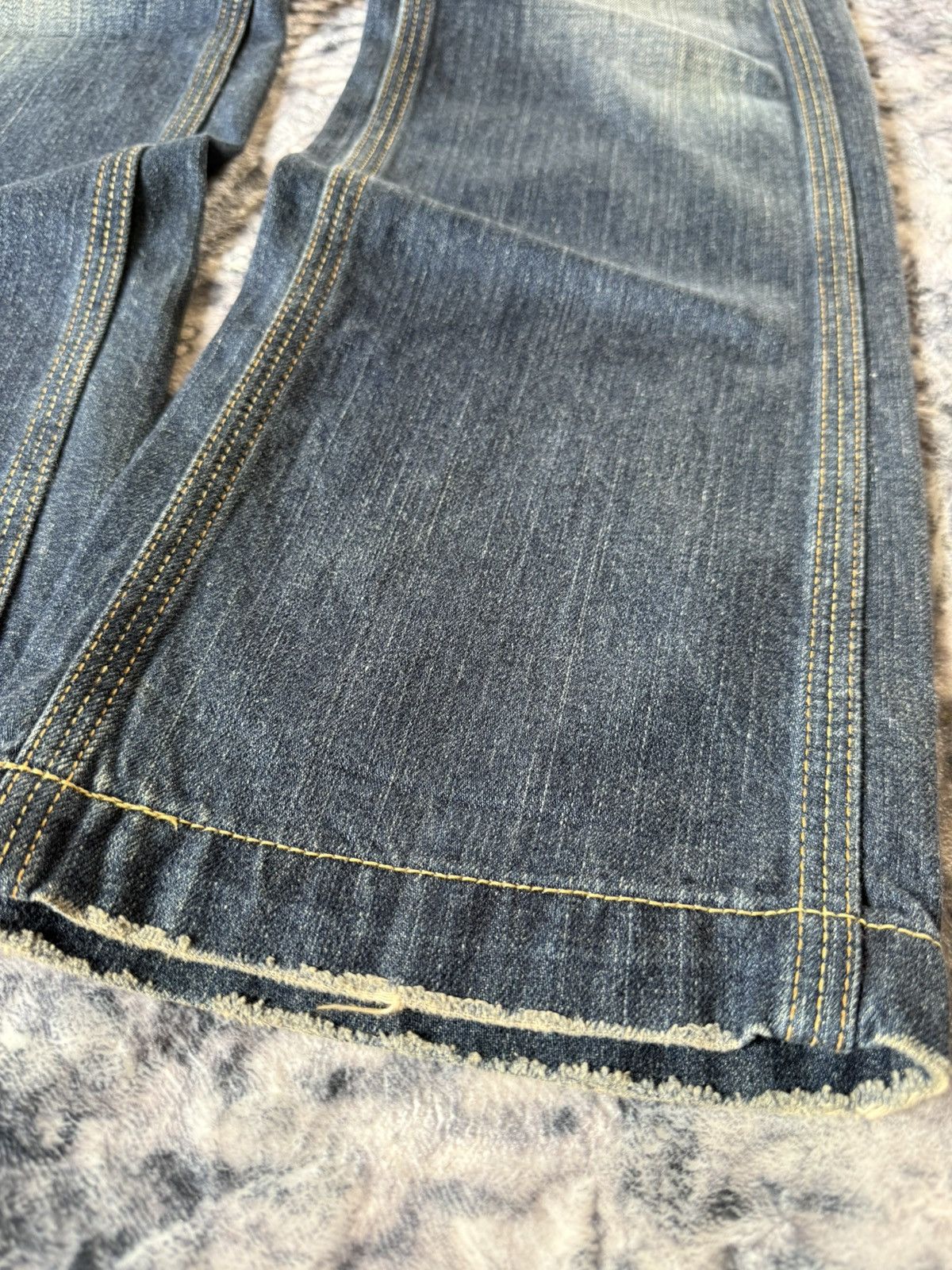 Japanese Brand JohnBull Japan Carpenter Wide Leg Flared Jeans Size US 29 - 11 Thumbnail