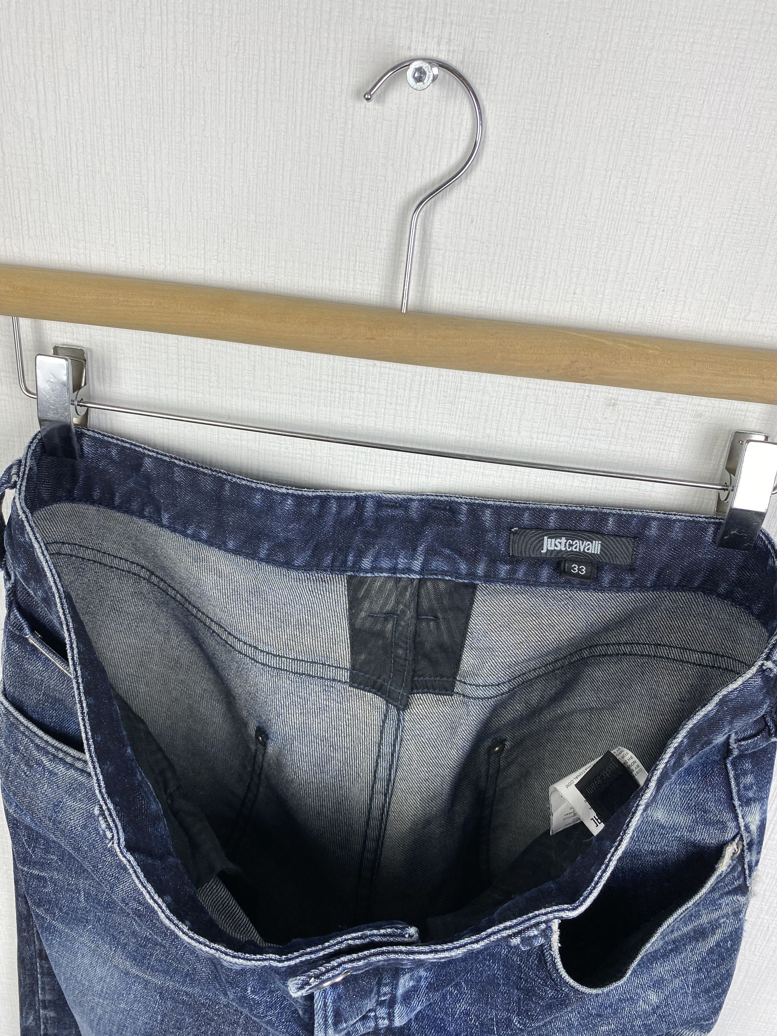 Roberto Cavalli Just Cavalli Washed Men Denim size 33 Size US 33 - 15 Thumbnail